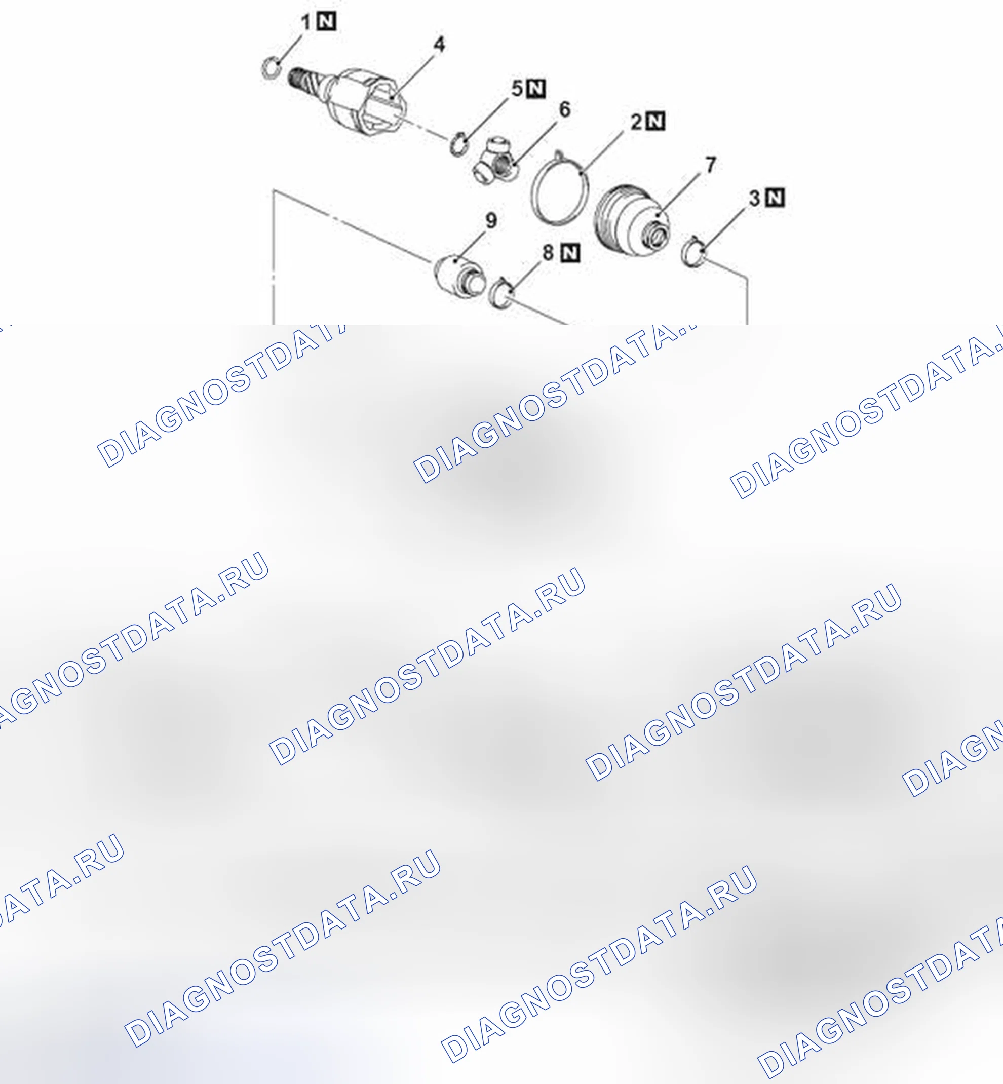Рис. 204. Mitsubishi Lancer Ralliart X рестайлинг