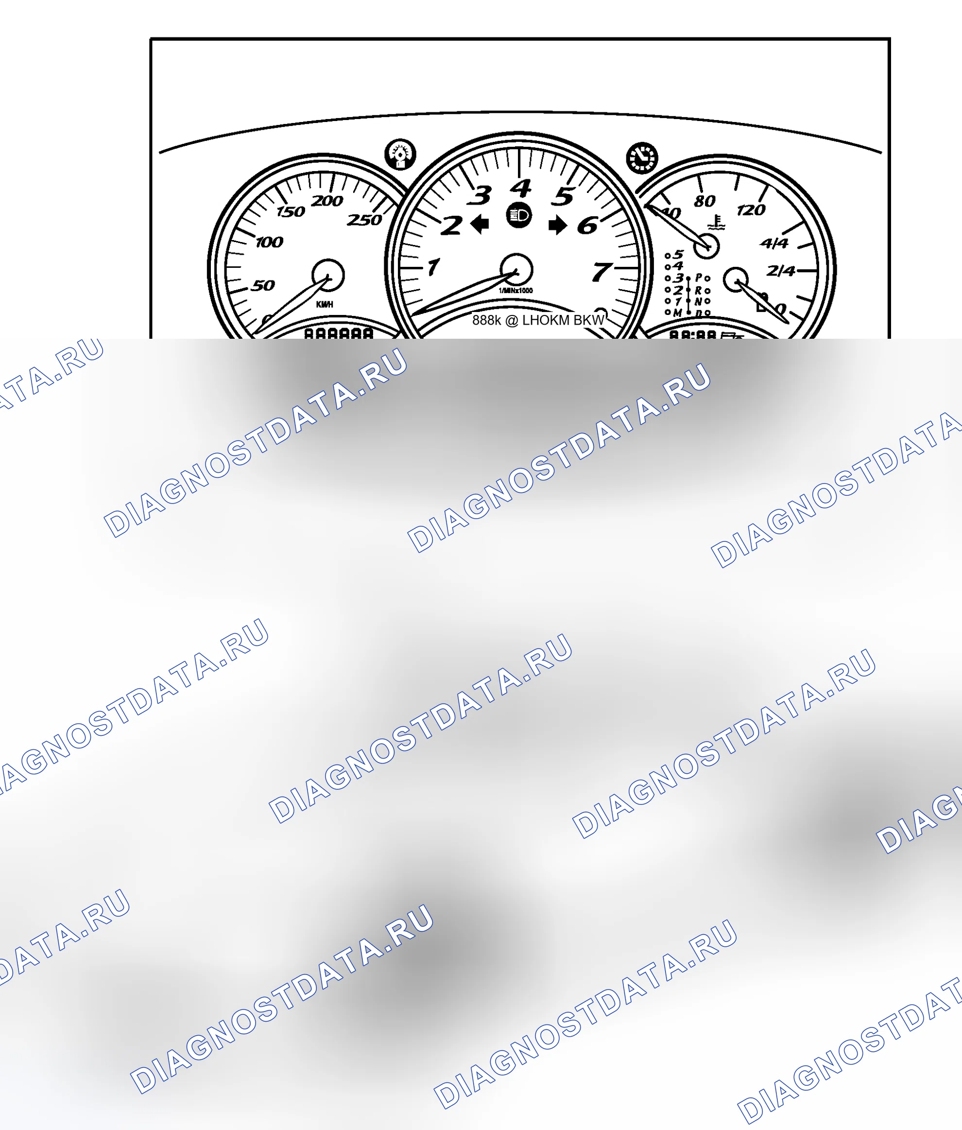 Рис. 10: Компоновка компонентов. Porsche Boxster 986 рестайлинг