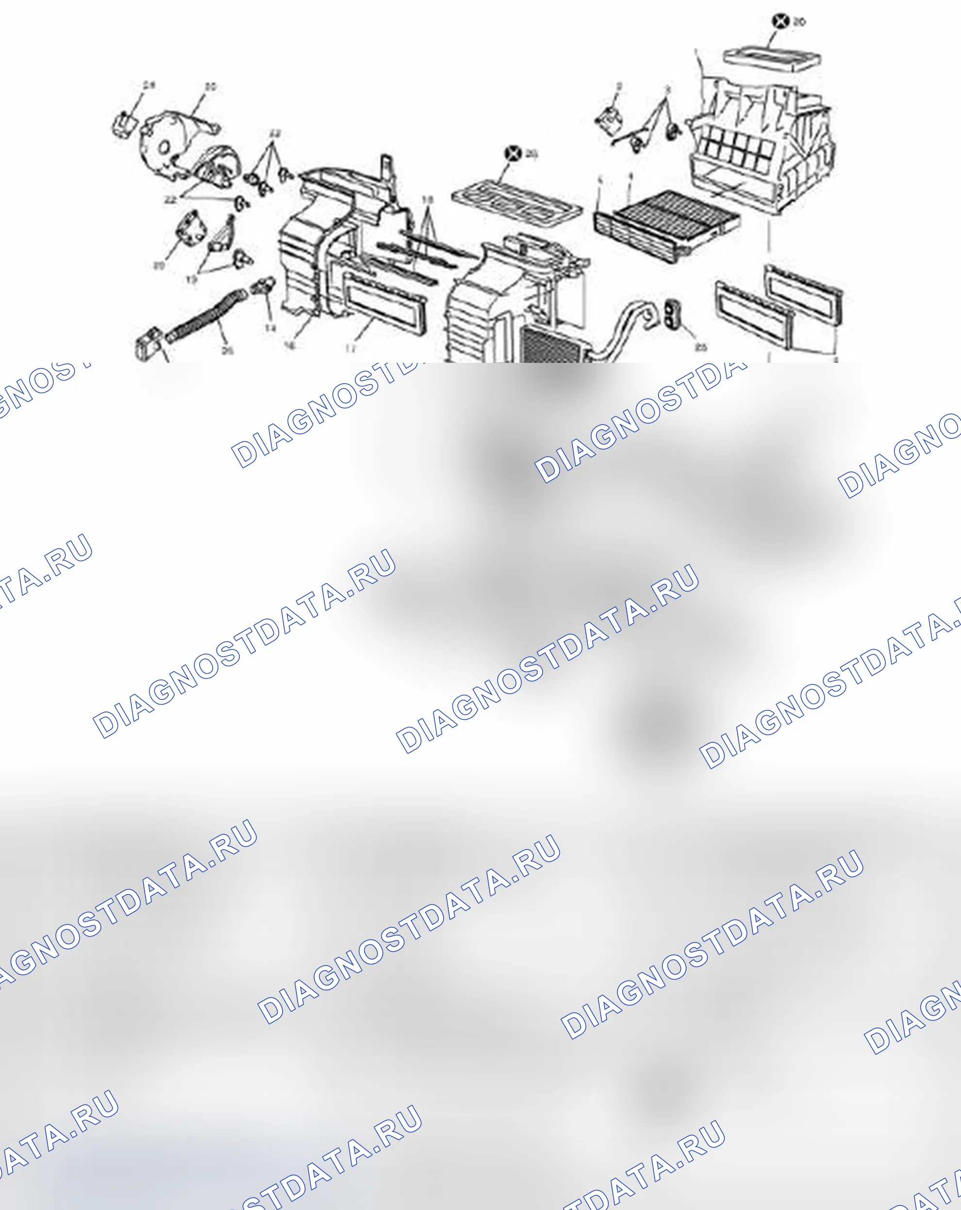 Рис. 30: КОМПОНЕНТЫ БЛОКА ОВКВ. Suzuki Grand Vitara II
