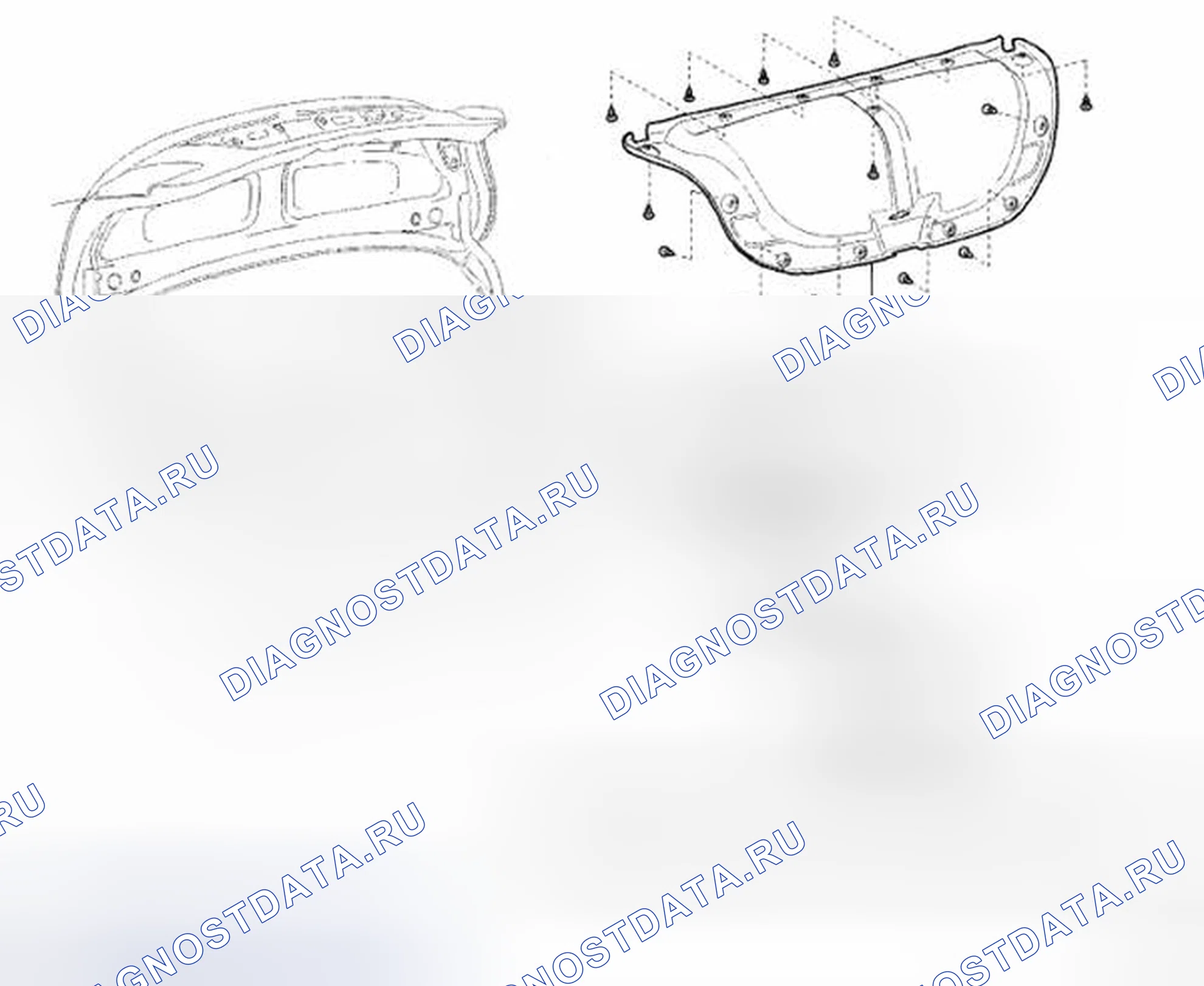 Рис. 478: КОМПОНЕНТЫ. Toyota Camry XV40