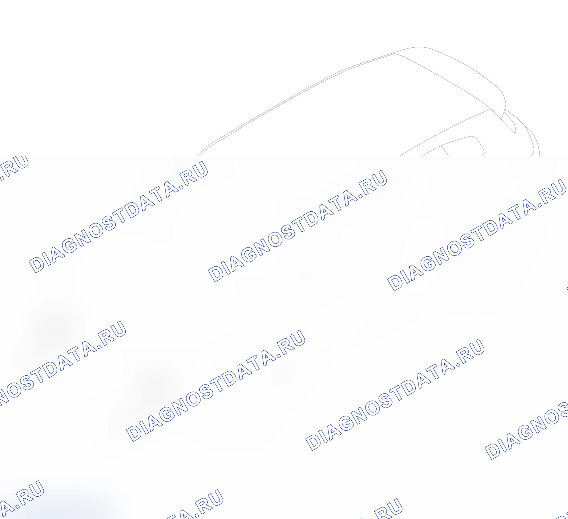 Схема расположения гудка — Haval Dargo. Haval Dargo II