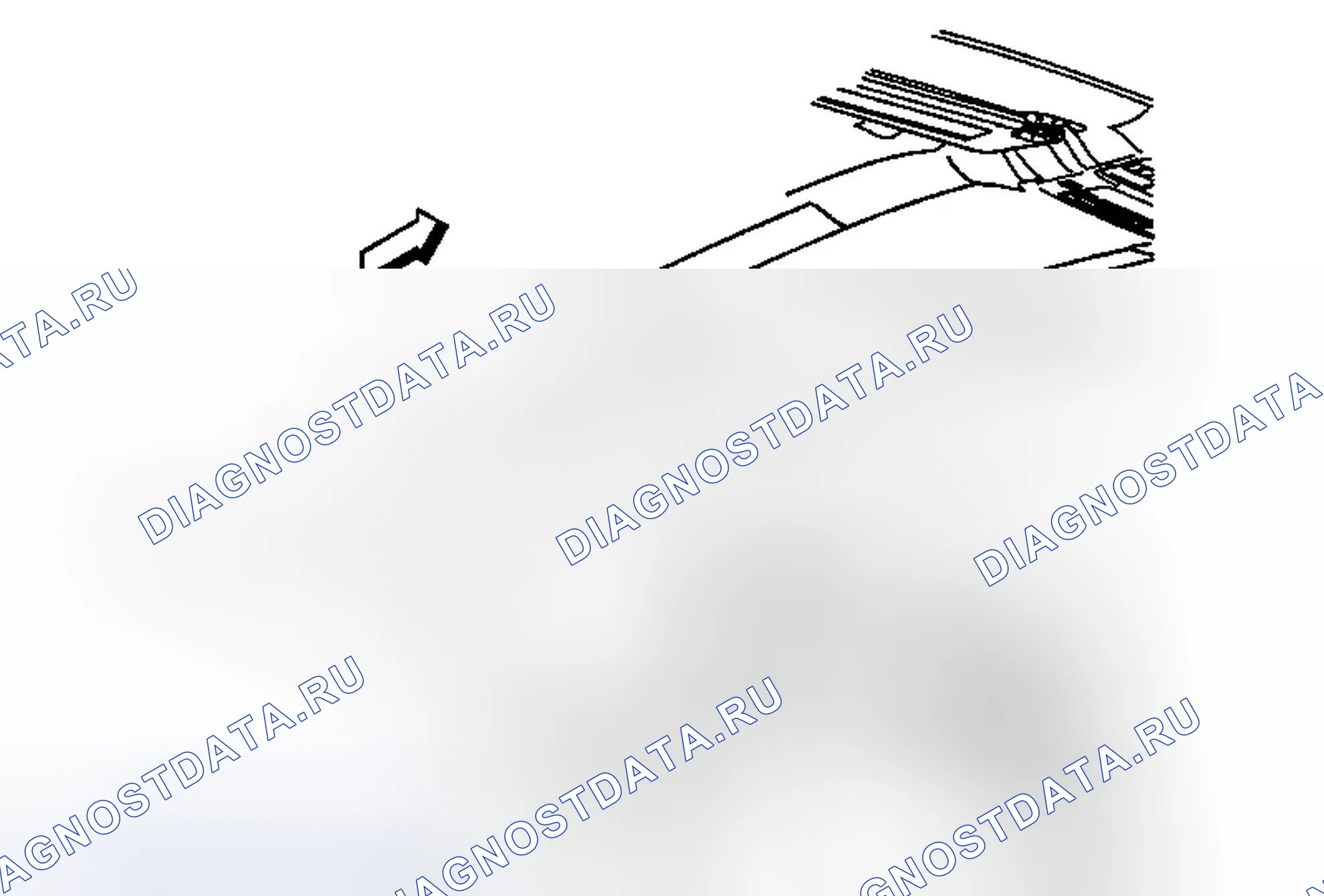 Рис. 4: Замена крюка пальто. Chevrolet Camaro V