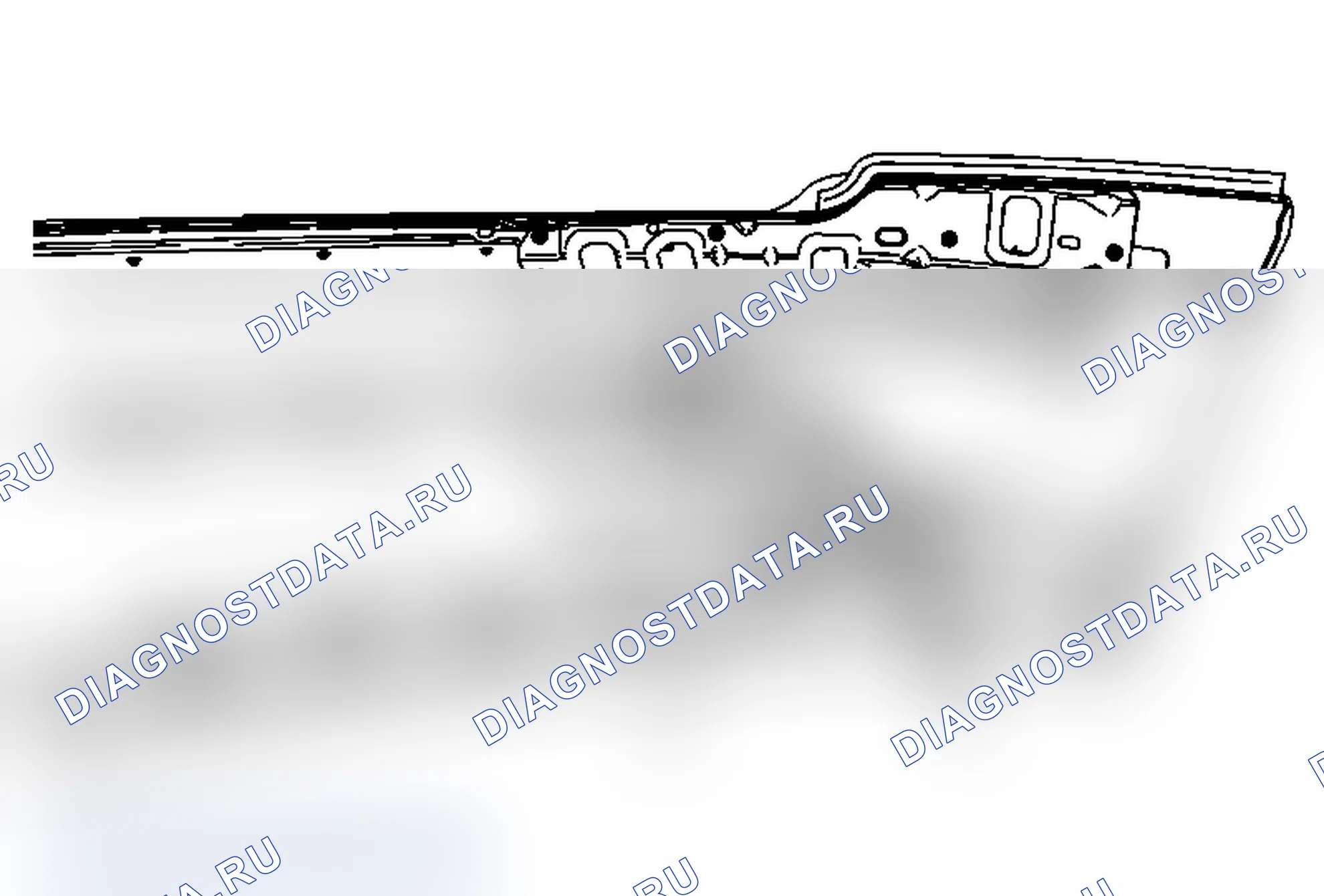Рис. 56: Замена внутреннего кронштейна ударного бруса переднего бампера (Chevrolet). GMC Sierra 2500 HD 