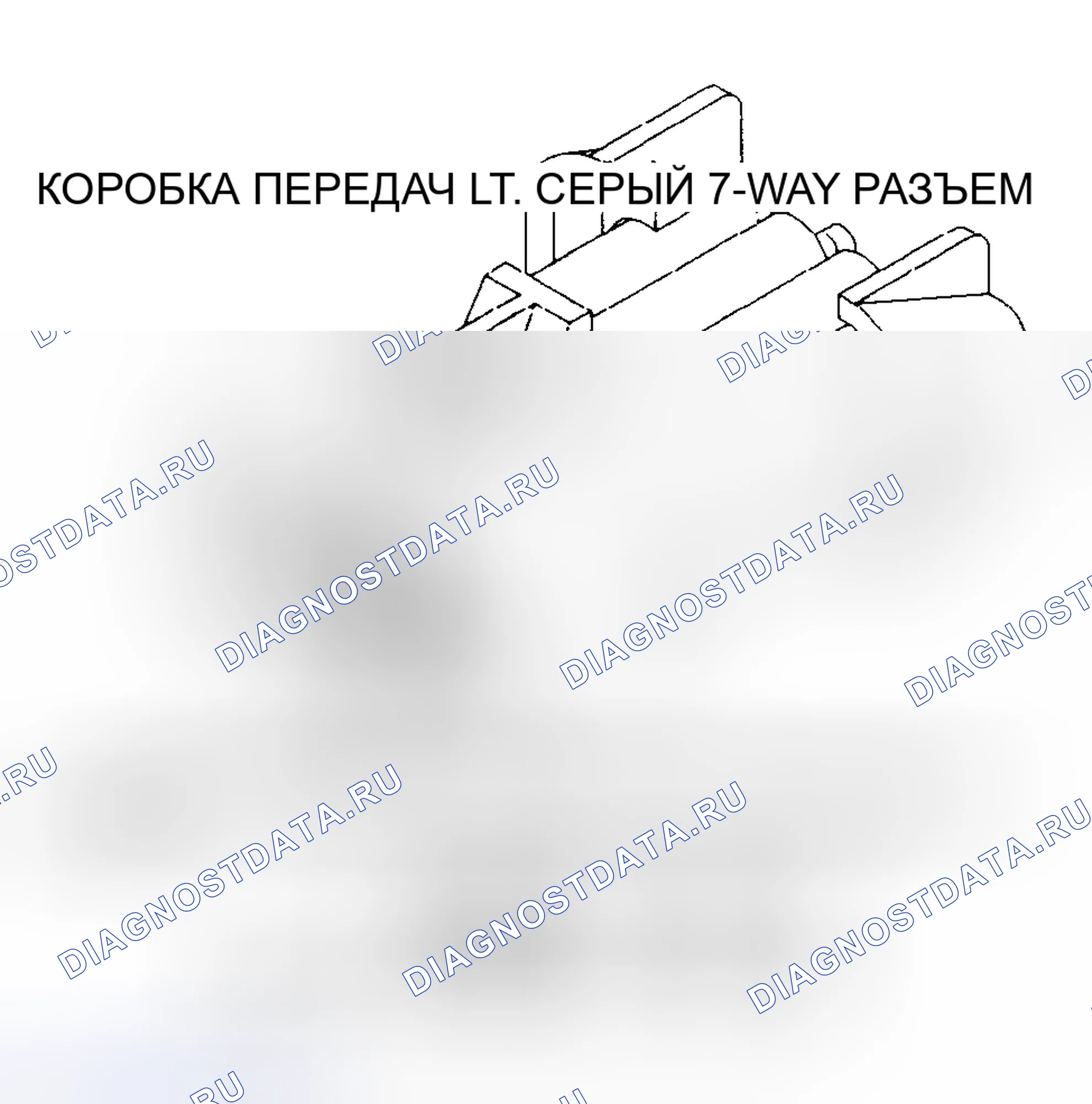 Рис. 20: Тест 4B - Код 700, провод соленоида № 1 (полость «F»). Jeep Wagoneer XJ