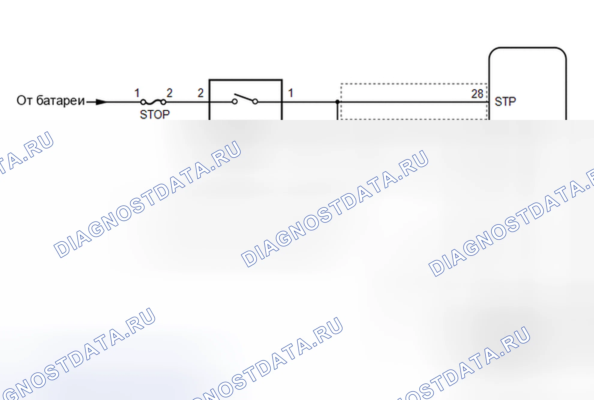 Рис. 51: электросхема. Toyota Corolla XI