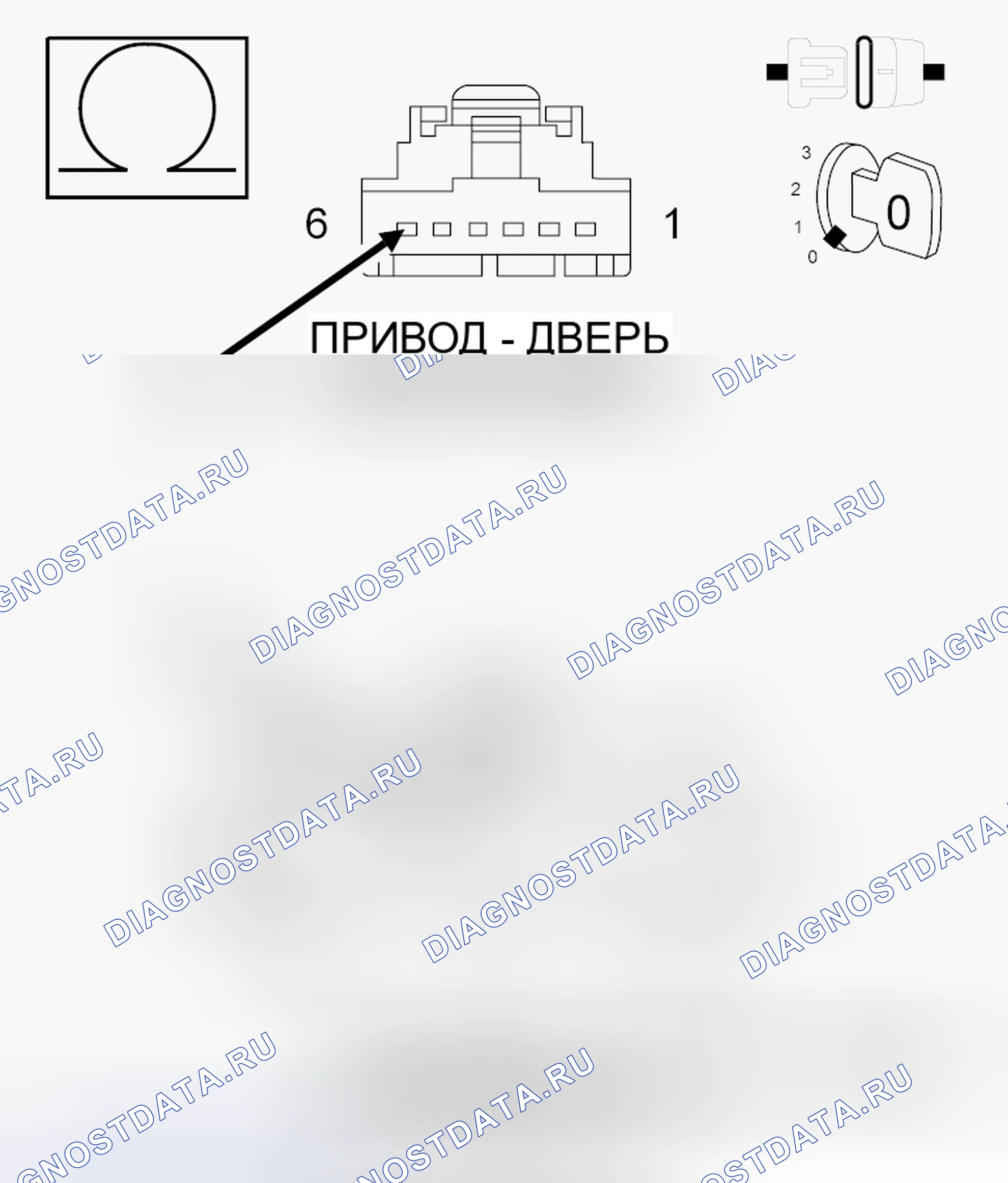 Рис. 28: ДИАГНОСТИЧЕСКИЙ ТЕСТ. Dodge Grand Caravan V