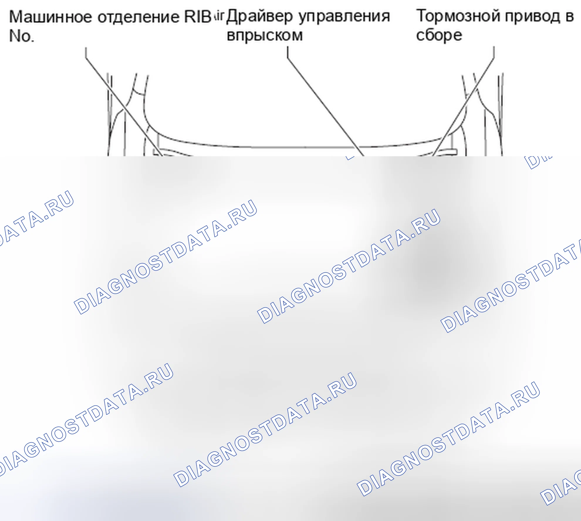 Рис. 255: Моторный отсек. Honda Accord VII