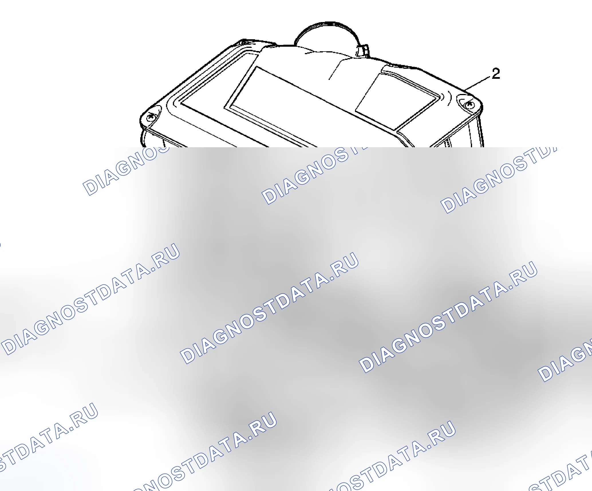 Рис. 28: Замена воздухоочистителя в сборе. Chevrolet HHR I