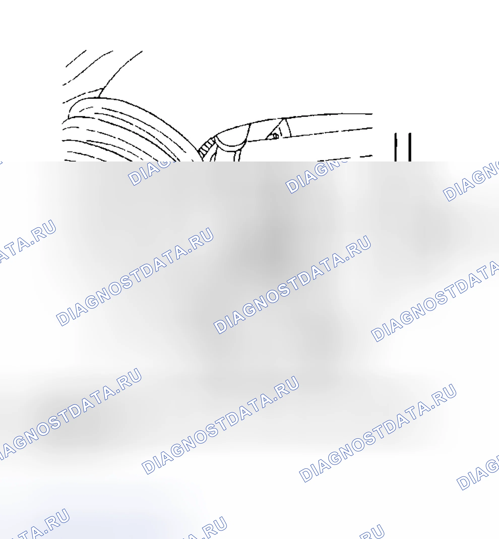 Рис. 844: Проверка дифференциального уровня масла. Subaru Legacy BE/BH/BT
