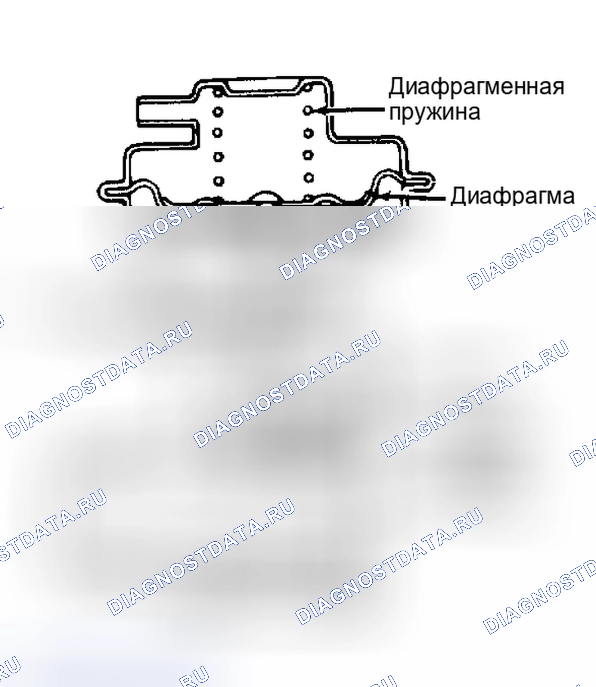 Рис. 27: КЛАПАН рециркуляция отработавших газов. Nissan Stanza III