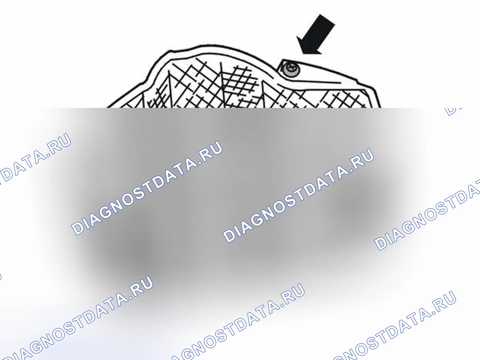 Рис. 31: СНЯТИЕ ТЕПЛОЗАЩИТНОГО ЭКРАНА. Volvo XC90 I