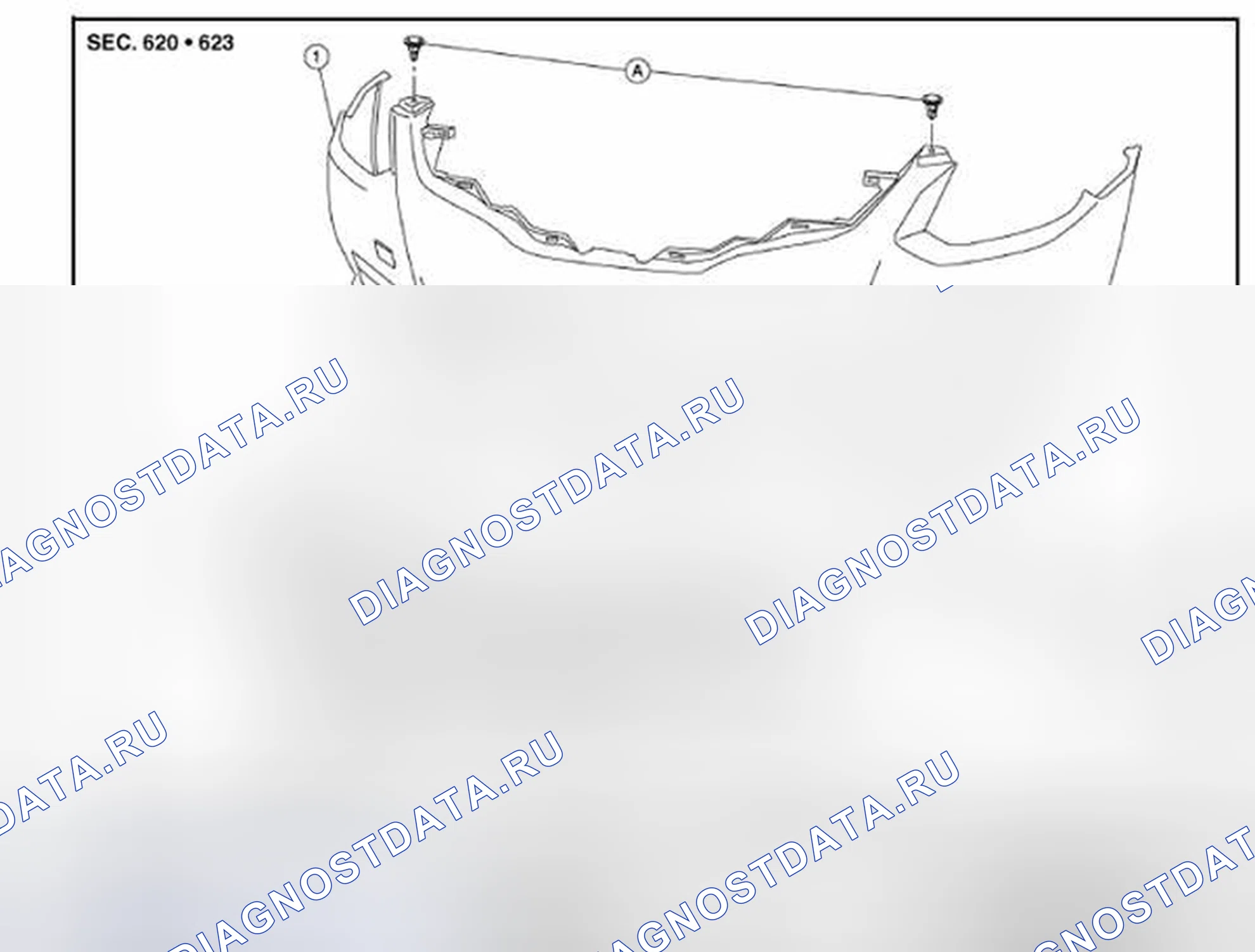 Рис. 9: Демонтаж и монтаж. Nissan Altima L32 рестайлинг