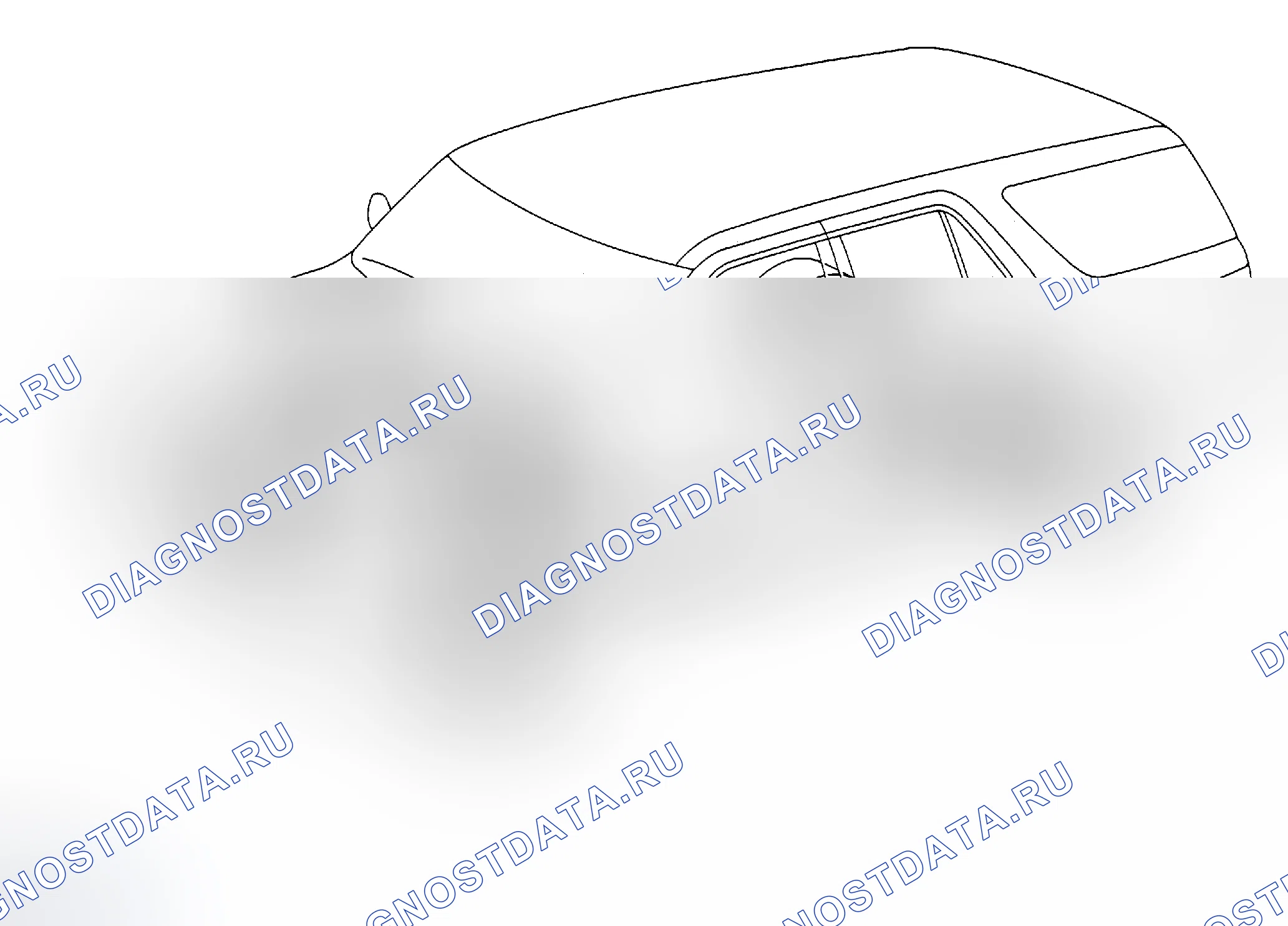 Рис. 129: Проверка утечки жидкости. Toyota Sequoia I рестайлинг