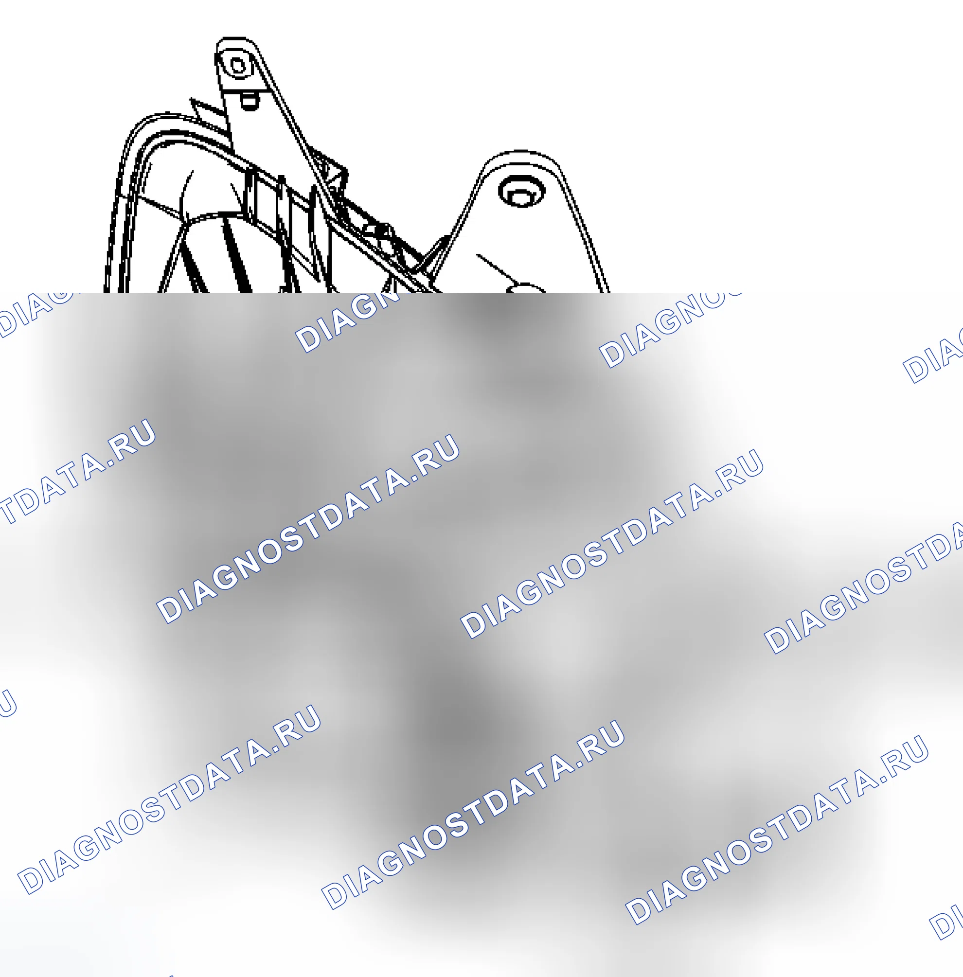 Рис. 43: Замена балласта фары (OUTLOOK). Chevrolet Traverse I