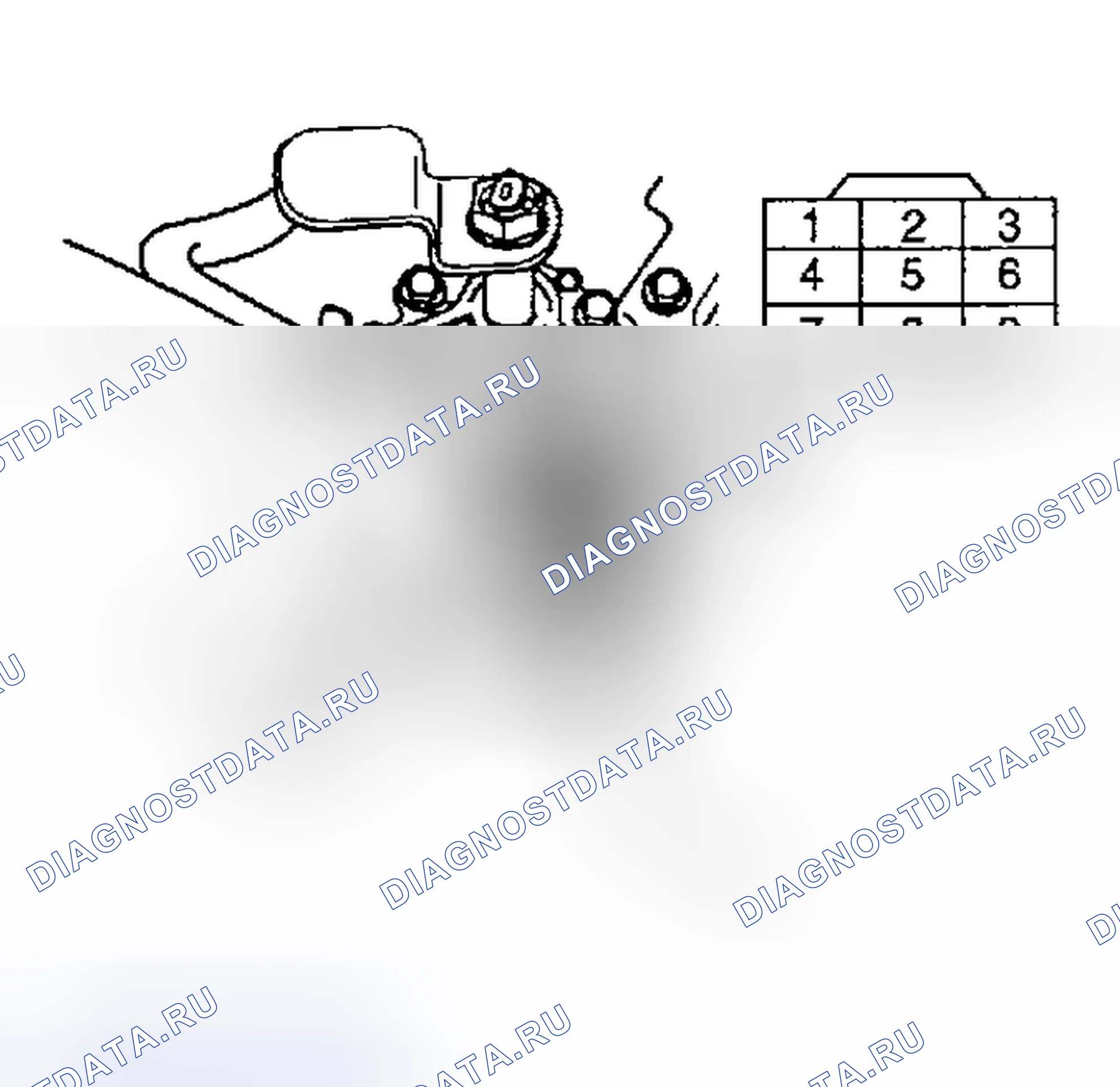 Рис. 401: ДАТЧИК ТЕМПЕРАТУРЫ ATF. Geely Preface I