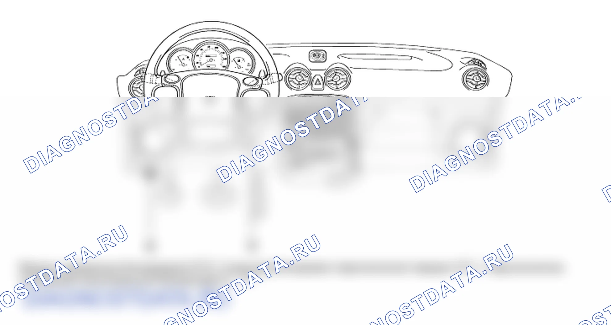 Расположение компонентов и компонентов. Hyundai Atos MX