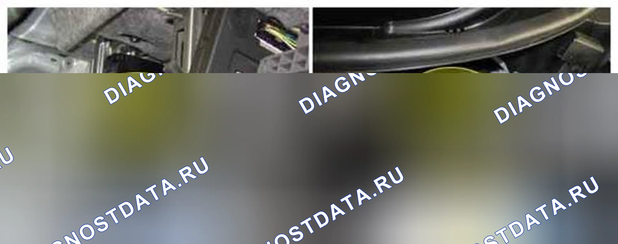 Рис. 230: Расположение компонентов. BMW 6 серия F06/F13/F12