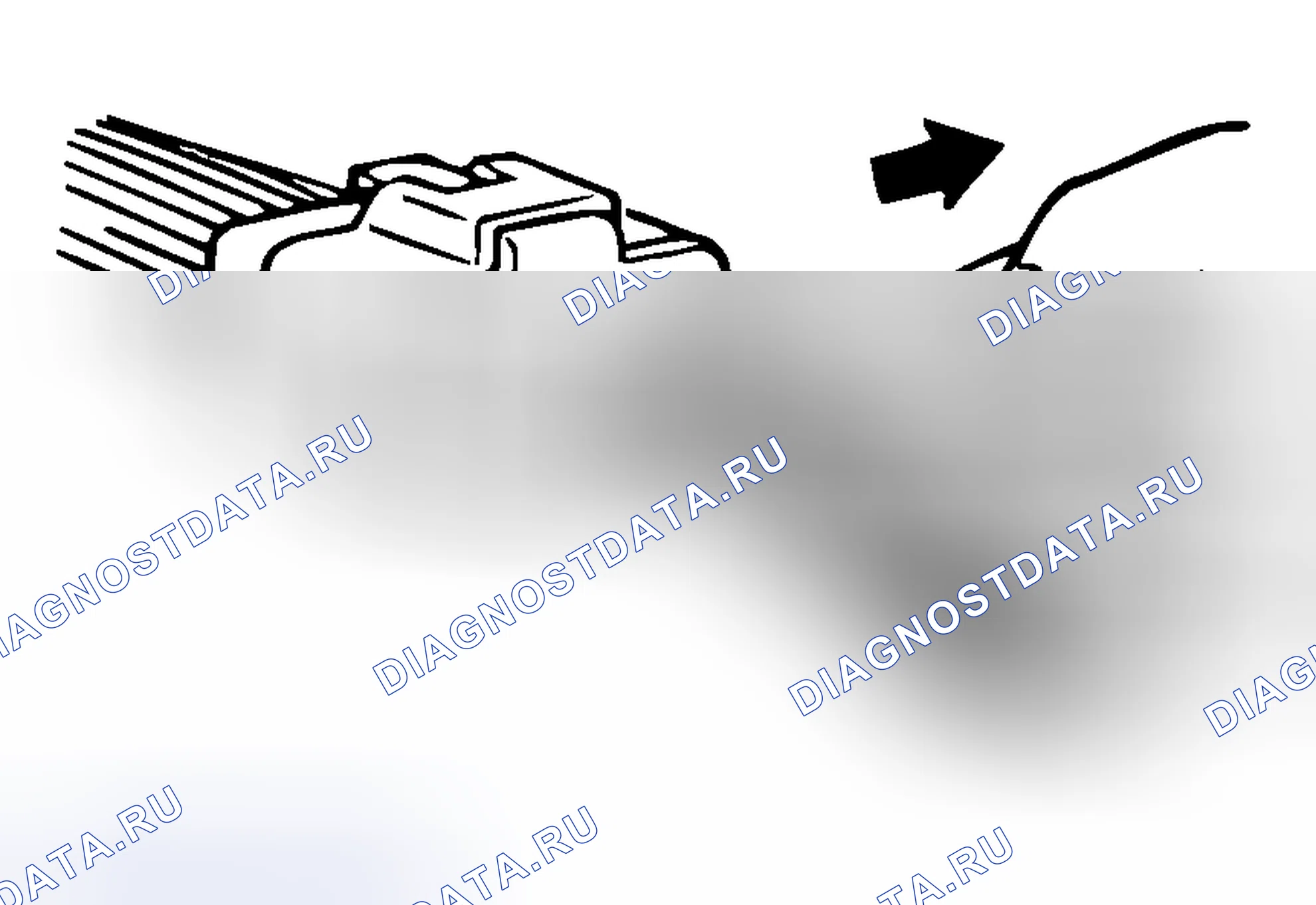 Рис. 12: НЕПРАВИЛЬНАЯ ПРОВЕРКА ЗАЦЕПЛЕНИЯ КЛЕММ. Honda Envix I