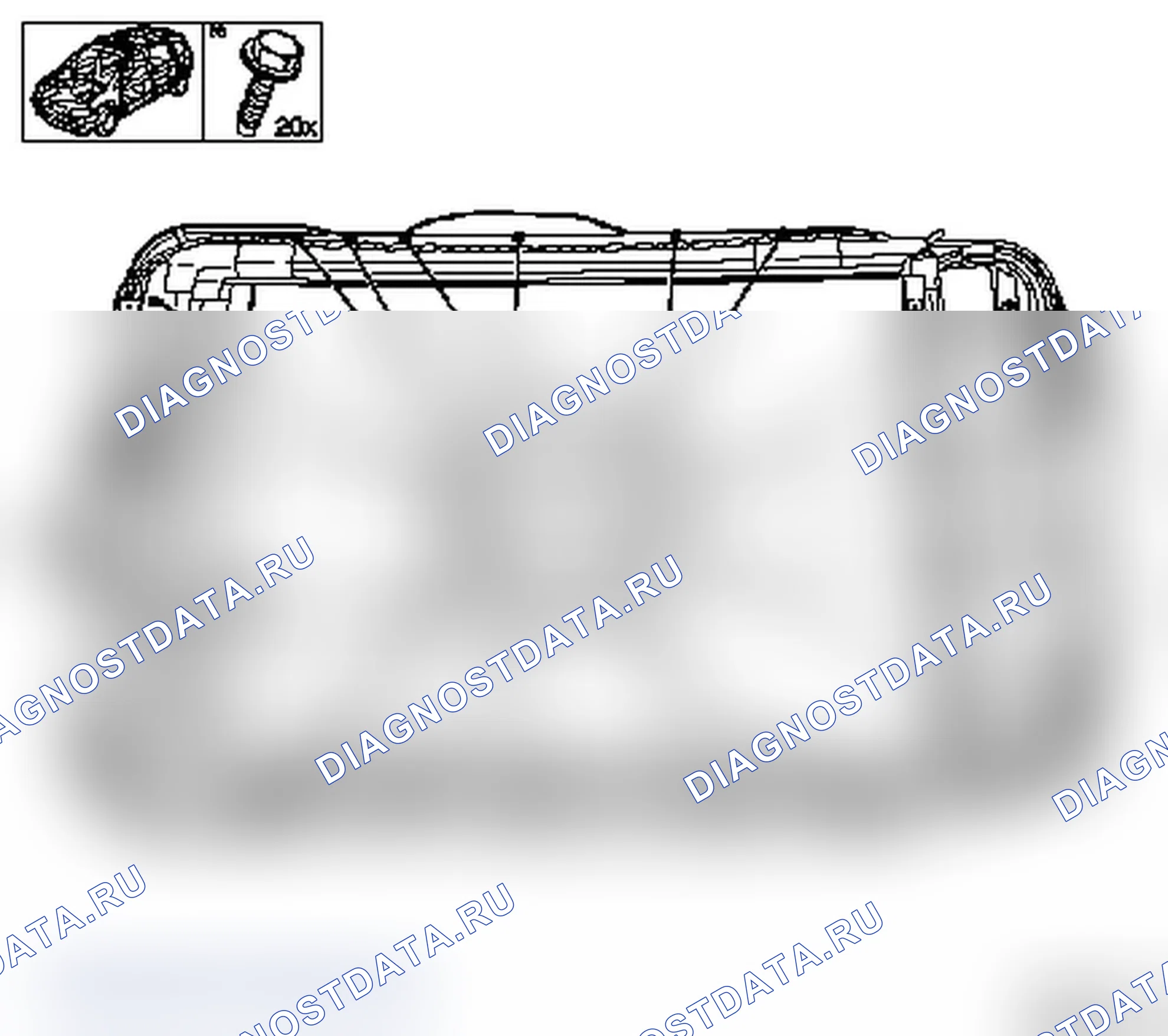 Замена уплотнения краевых щелей - L48. Opel Astra H