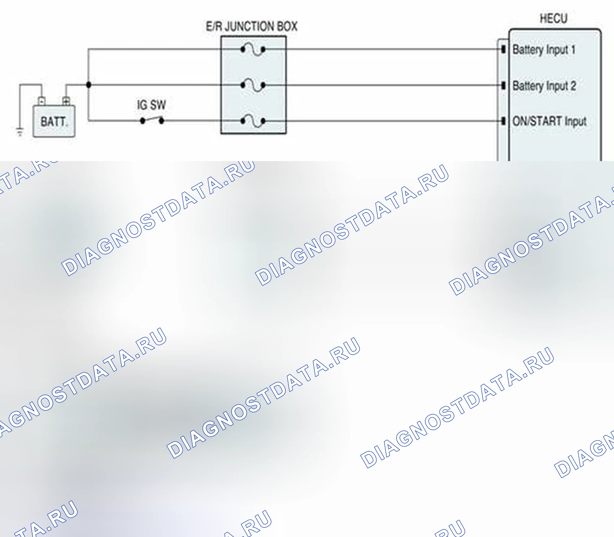 Рис. 108: Схема диагностической цепи. Geely SC7 I