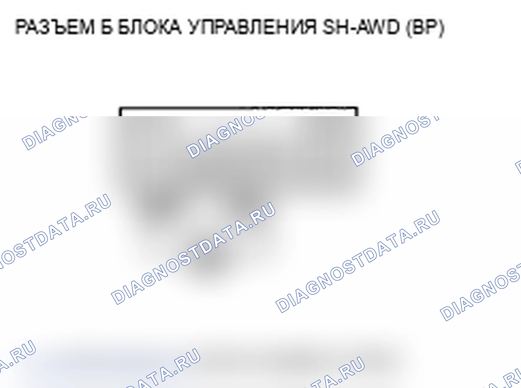 Рис. 88: расшифровка кода ошибки 53-2: Электромагнитная катушка левого сцепления (короткая). Acura RL II