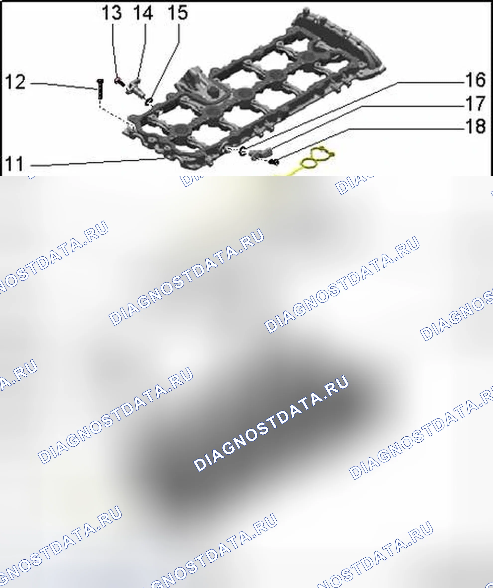 Рис. 21: Valvetrain, Обзор компонентов. Audi S8 D3 рестайлинг