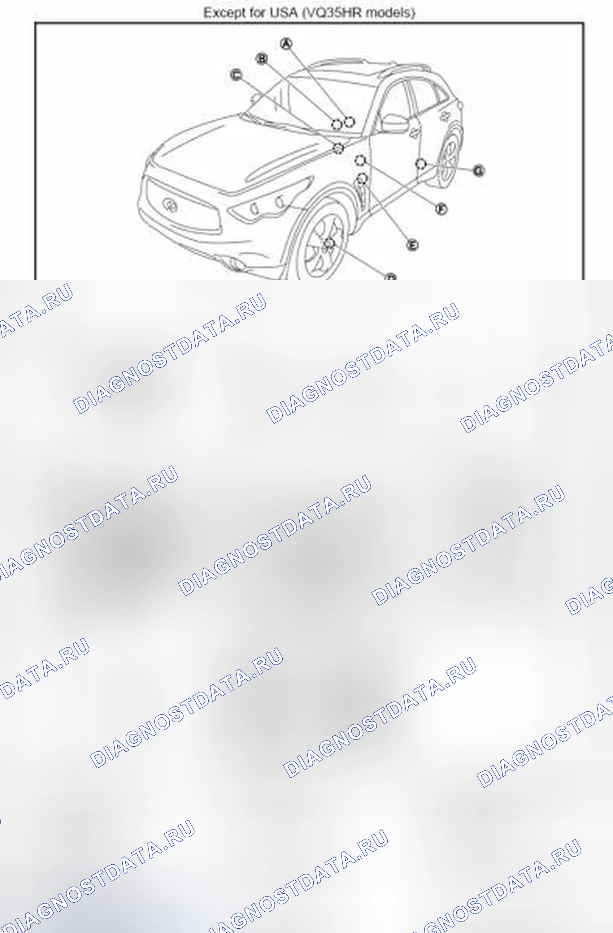 Рис. 11. Infiniti FX35 II рестайлинг