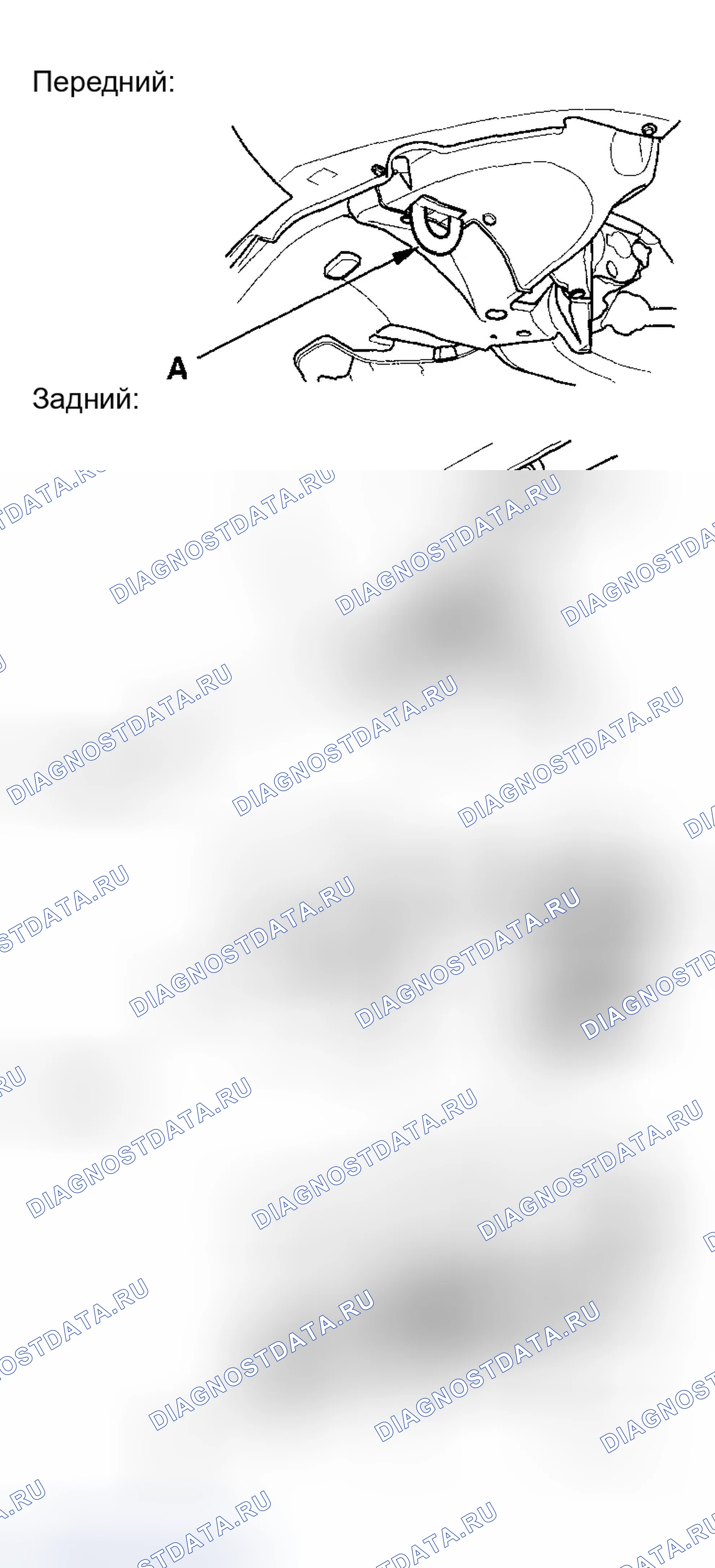 Рис. 26: Аварийная буксировка. Honda Ridgeline I