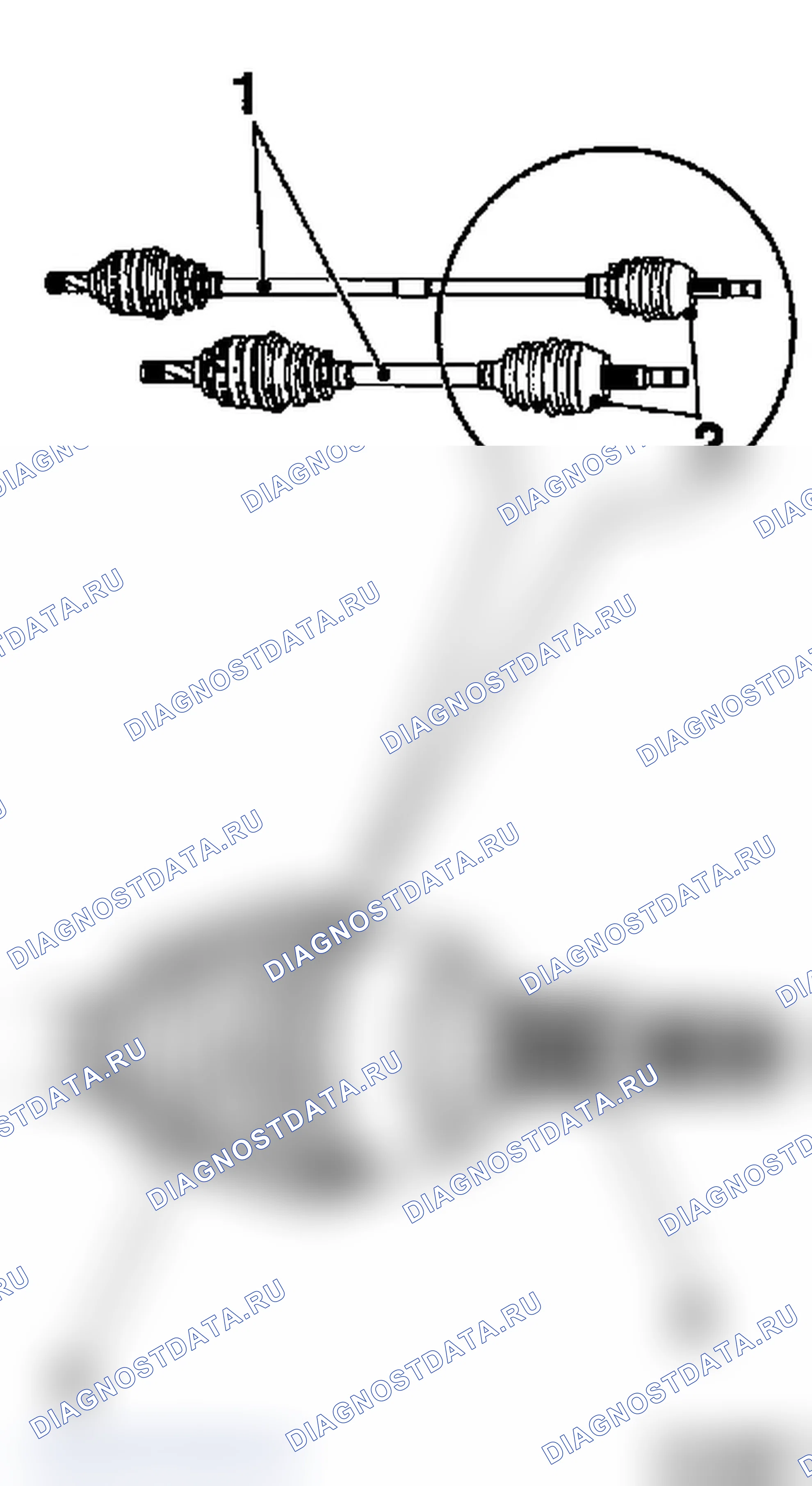 Уменьшение полуосей для двигателя X 12 XE. Opel Corsa B