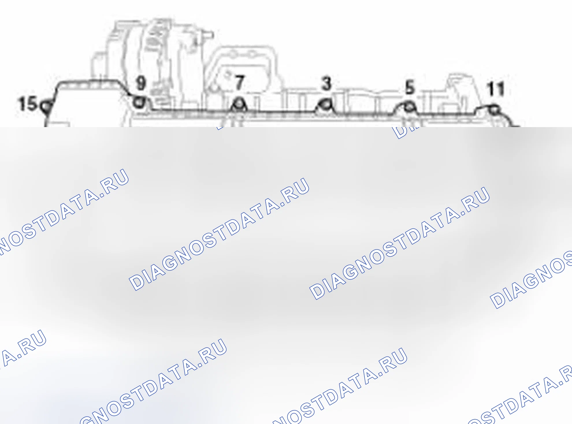 Рис. 257: [ПРАВ]. Hyundai Equus II