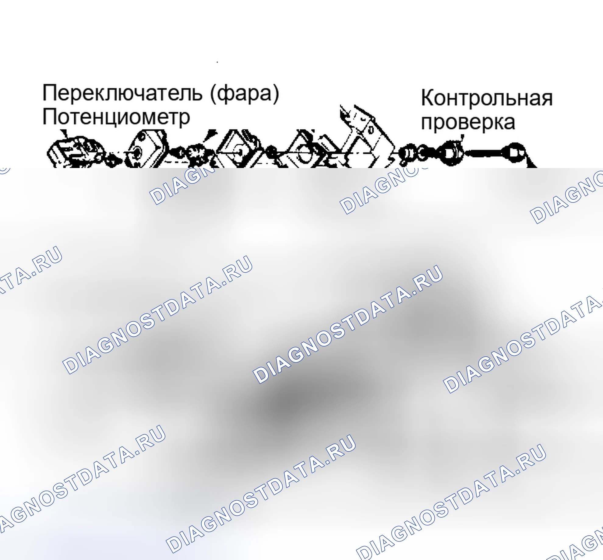 Рис. 1: Компоненты General Motors Guide-Matic. Cadillac Eldorado VIII