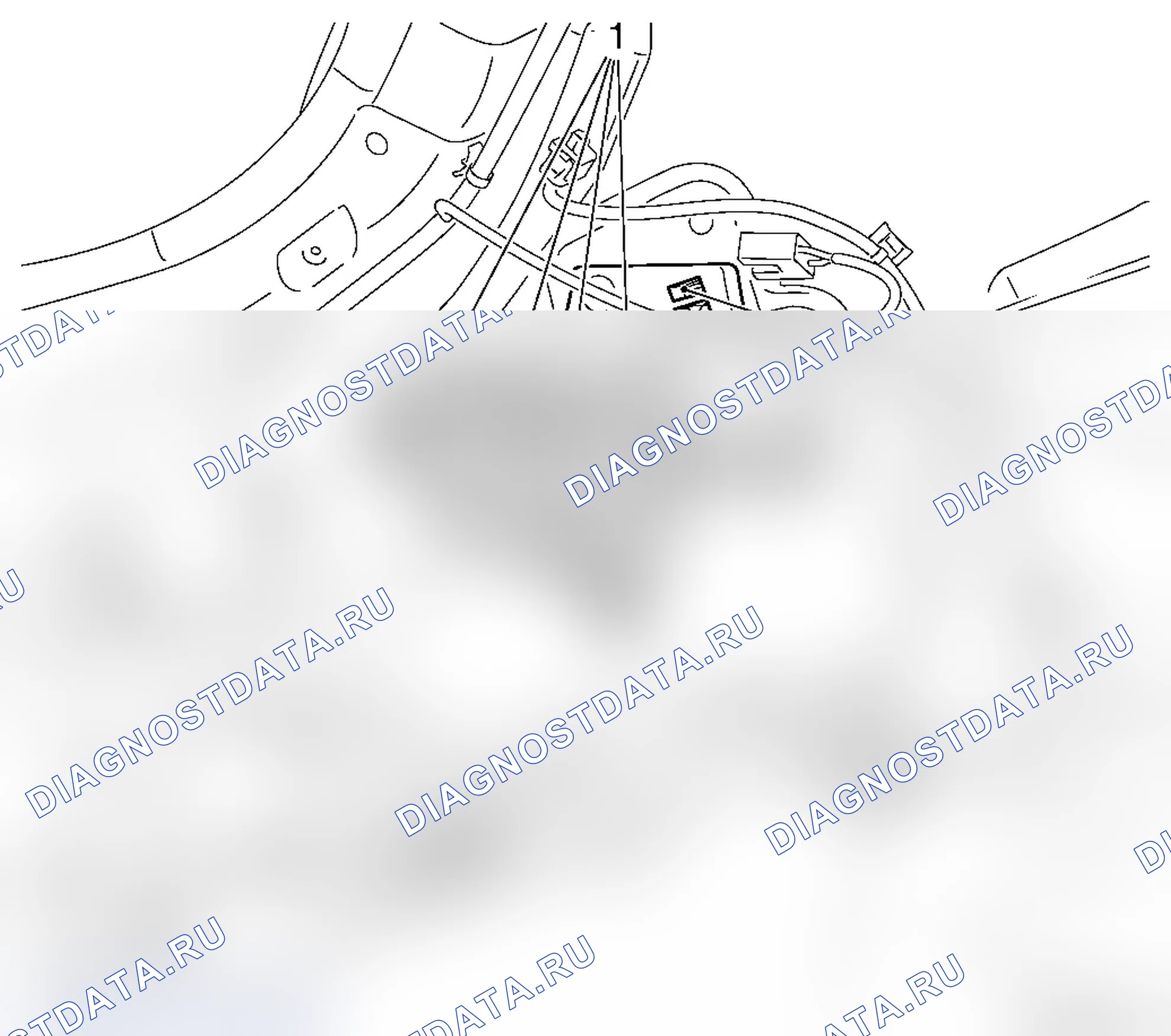 Замена держателя реле на боковой стенке сзади L48 / L08. Opel Astra H