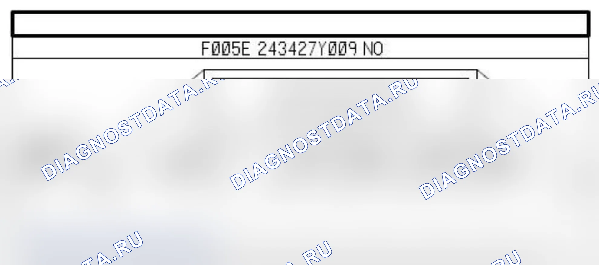 Распиновка разъёма 1588 — Нижний кислородный датчик. Renault Captur I