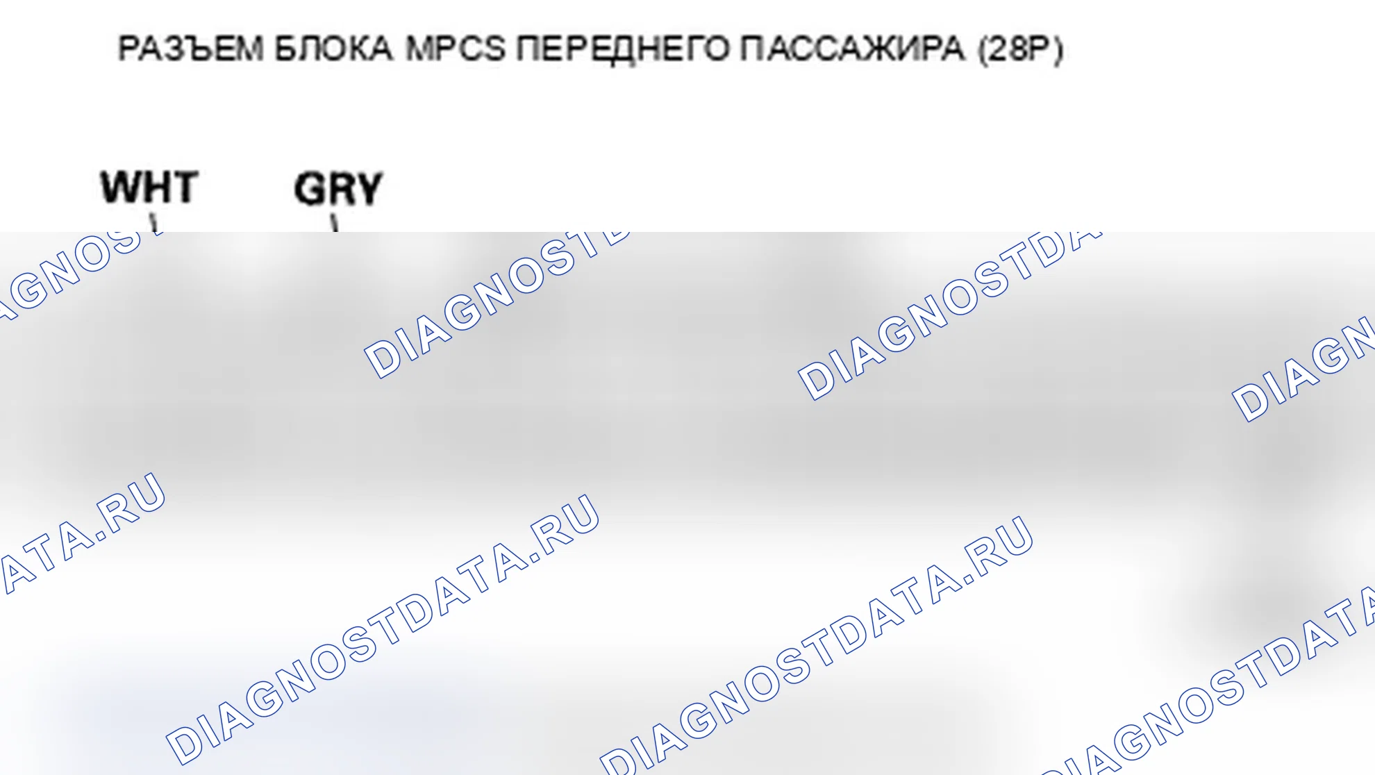 Рис. 37: Блок MPCS переднего пассажира. Acura RL II рестайлинг