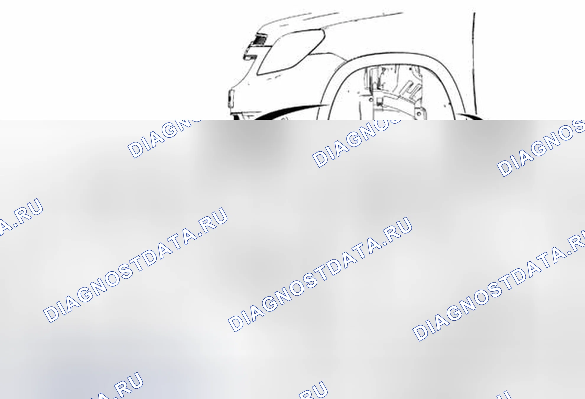 Рис. 4: Замена вкладыша передней рулевой рубки. Chevrolet Orlando I