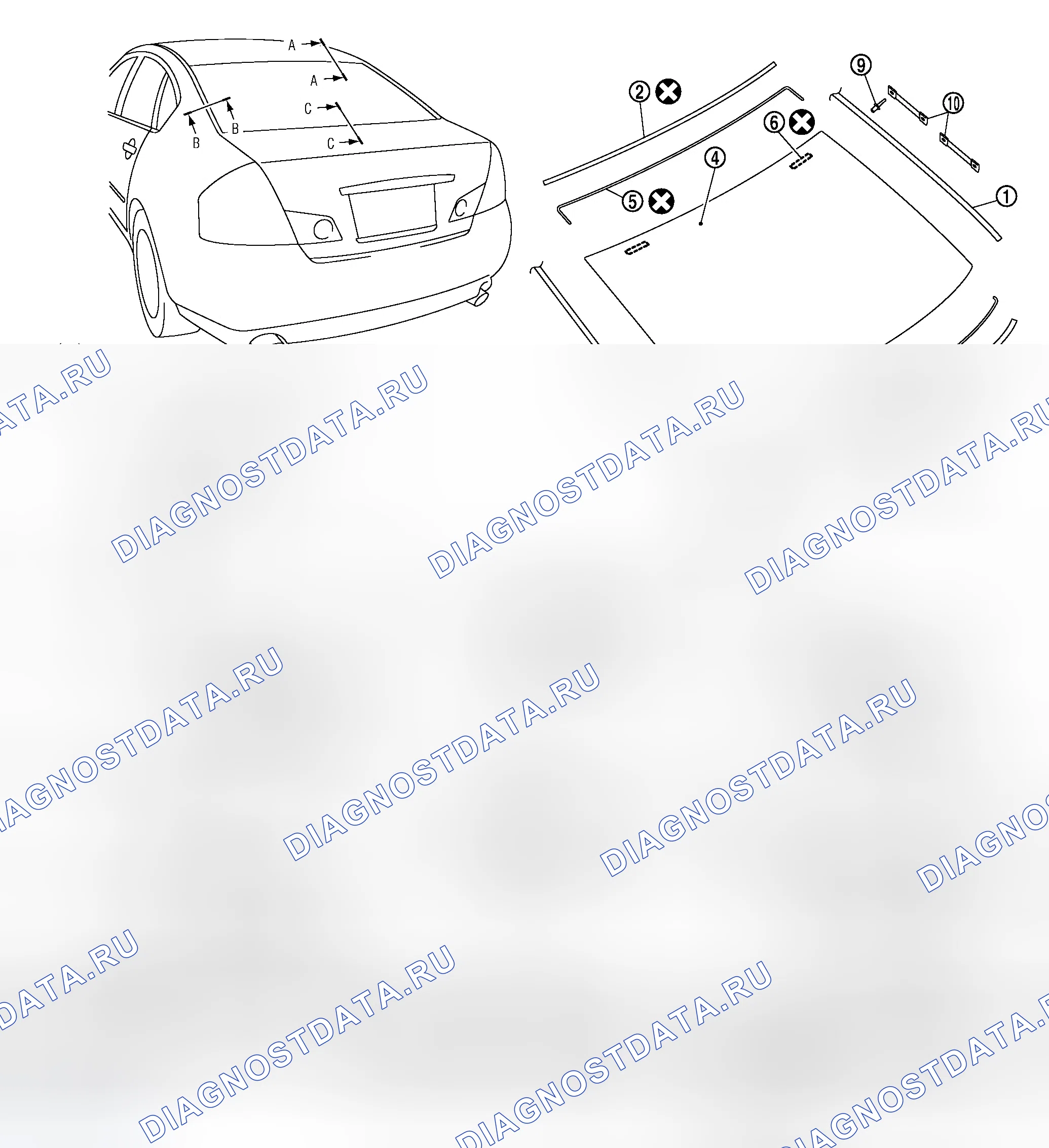 Рис. 148: Демонтаж и монтаж. Infiniti M35 III