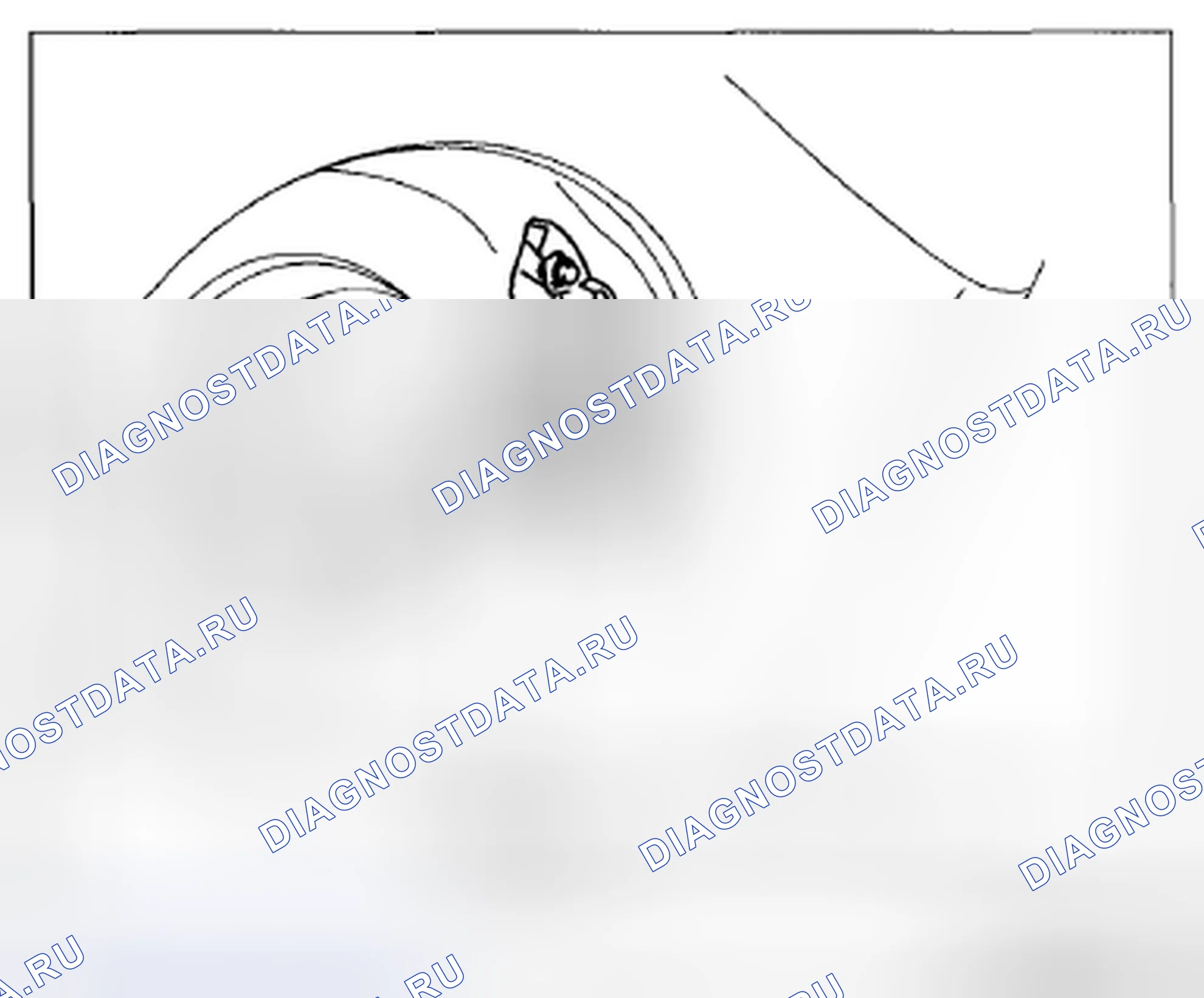 Рис. 130: Открыватель крышки топливного наполнителя. Mazda CX-5 I