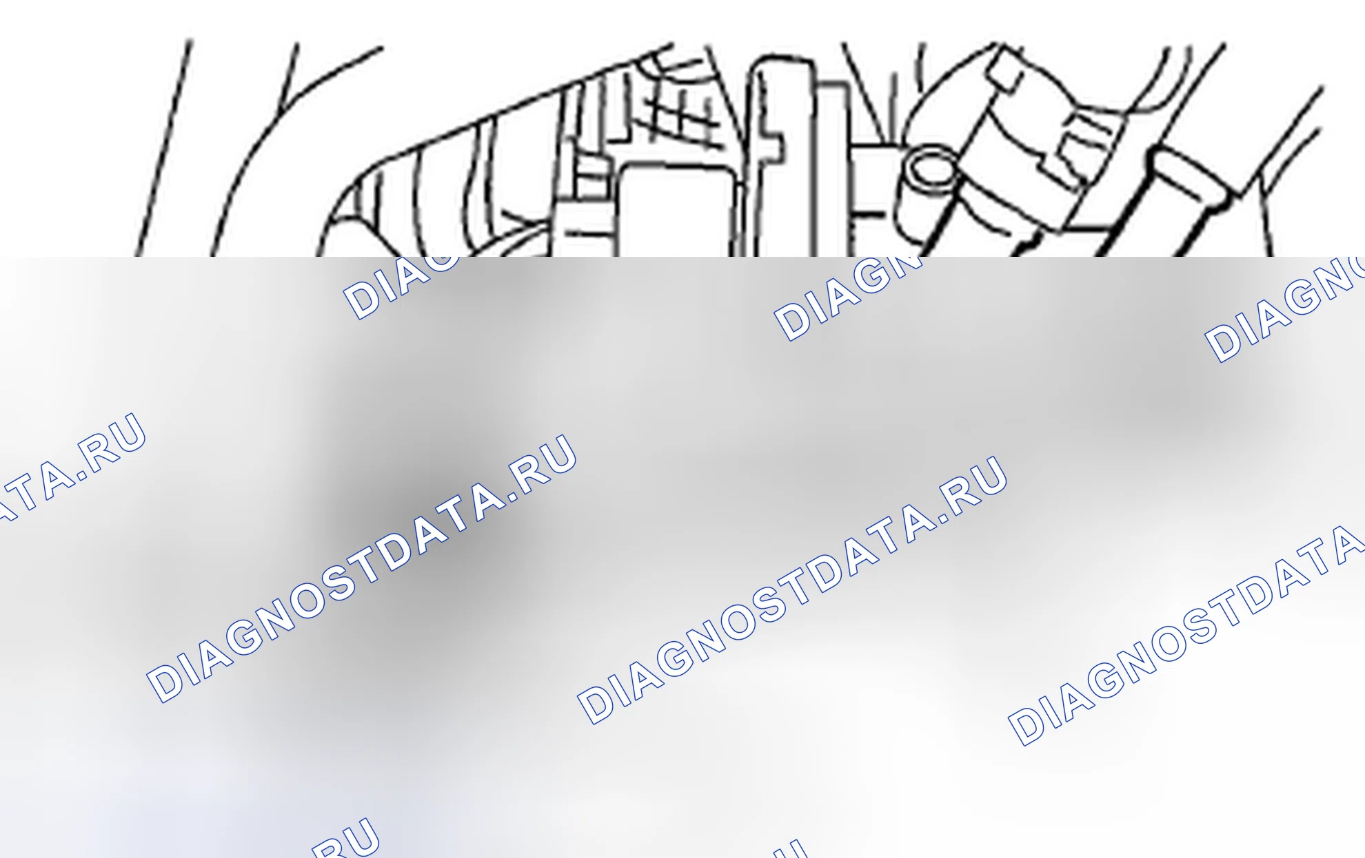 Рис. 286: РАБОТА ТОЛЬКО НА АГРЕГАТЕ ДВИГАТЕЛЯ. Subaru Legacy BM/BR