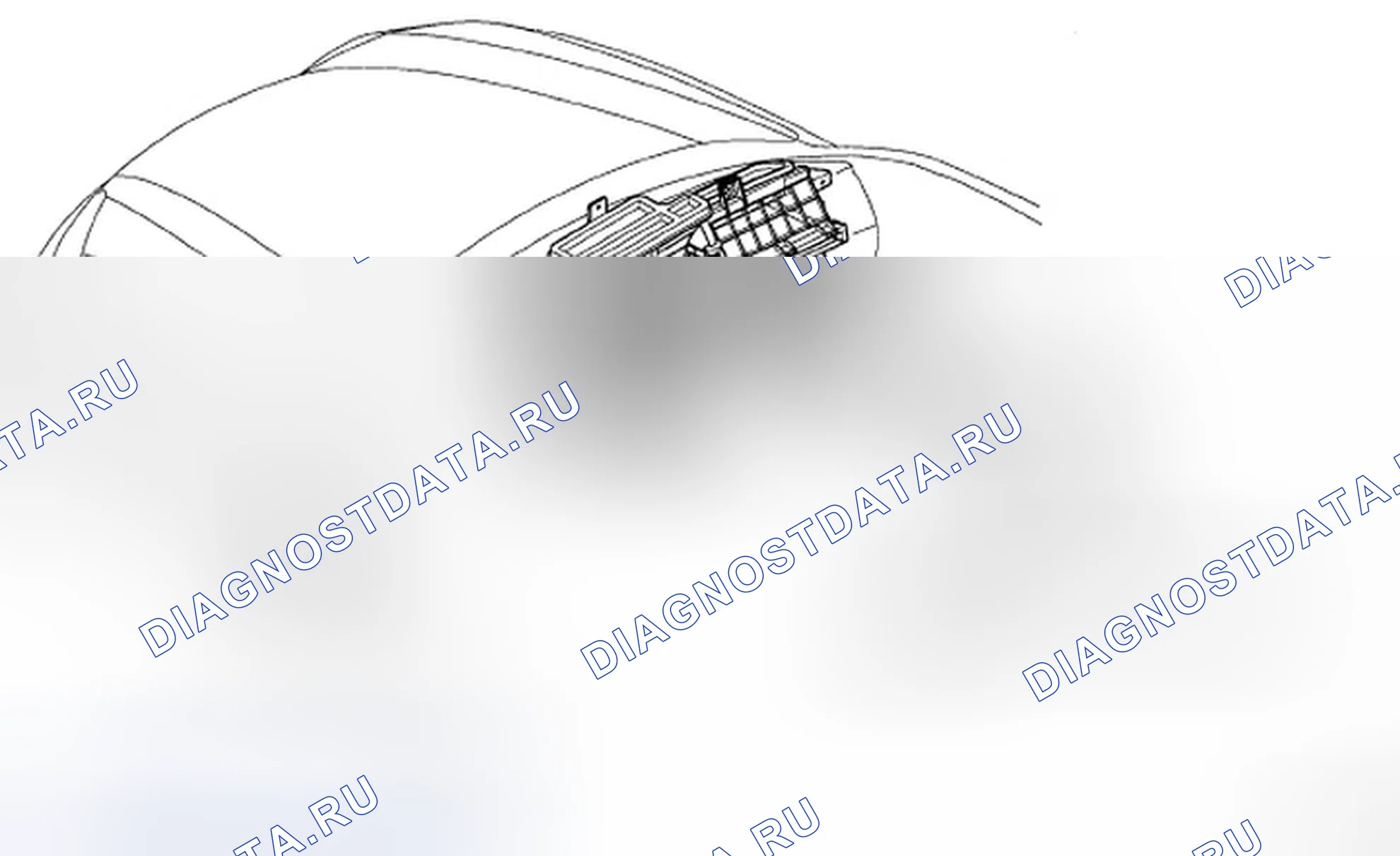 Рис. 91: РАСПОЛОЖЕНИЕ КОМПОНЕНТОВ. Hyundai Tiburon II рестайлинг
