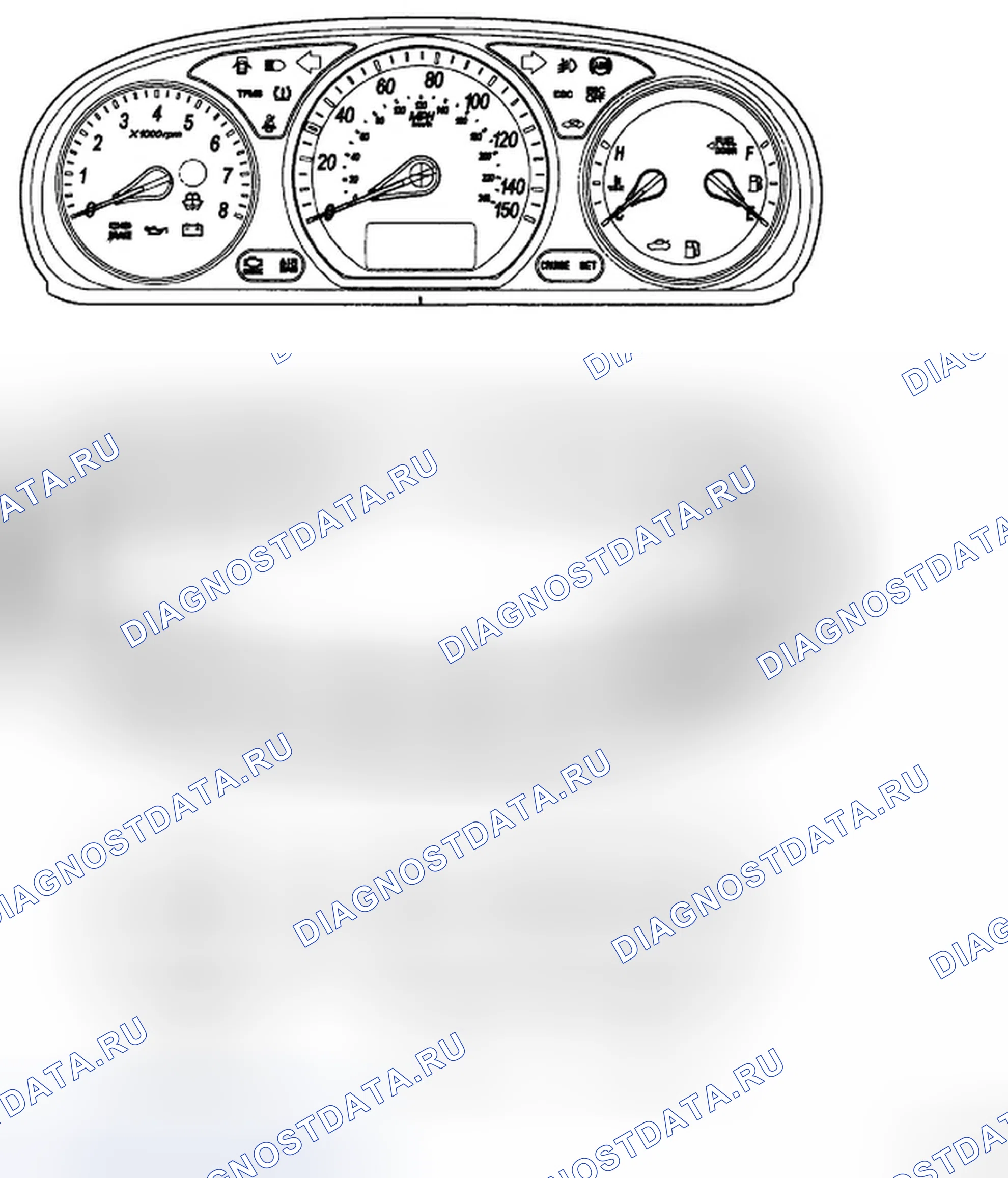 Рис. 2: КОМПОНЕНТЫ. Hyundai Sonata V рестайлинг