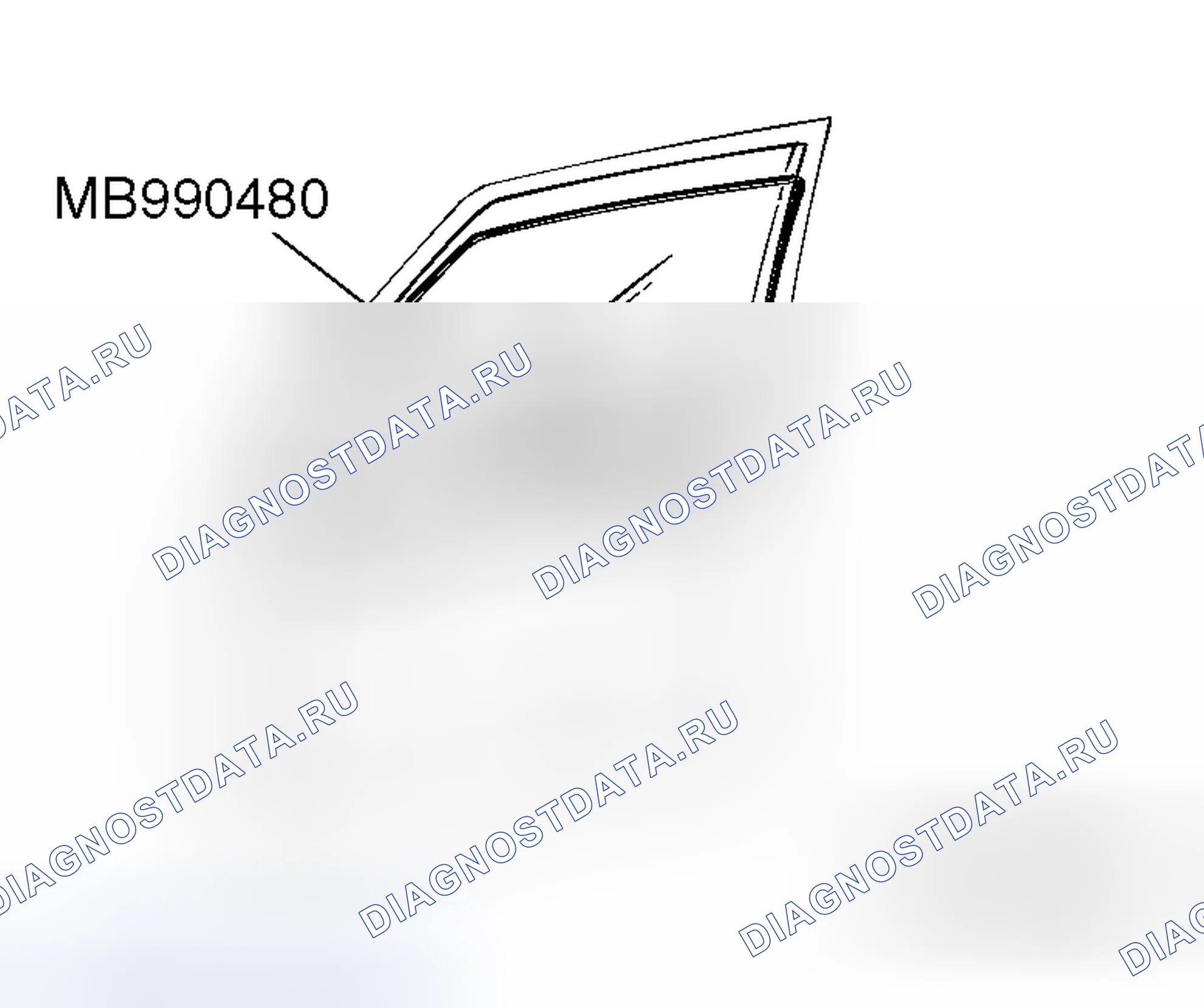 Рис. 114: < < A > > ДЕМОНТАЖ ОКОННОГО РЕГУЛЯТОРА В СБОРЕ. Mitsubishi Endeavor I