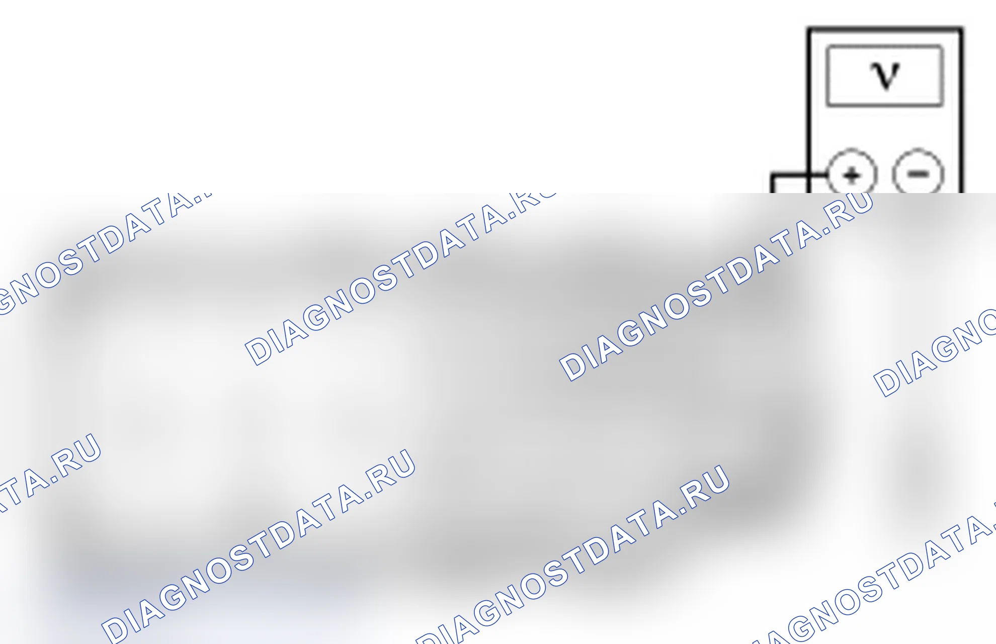 Рис. 1: диагностический тест B: расшифровка кода ошибки P0645. Ford Taurus V
