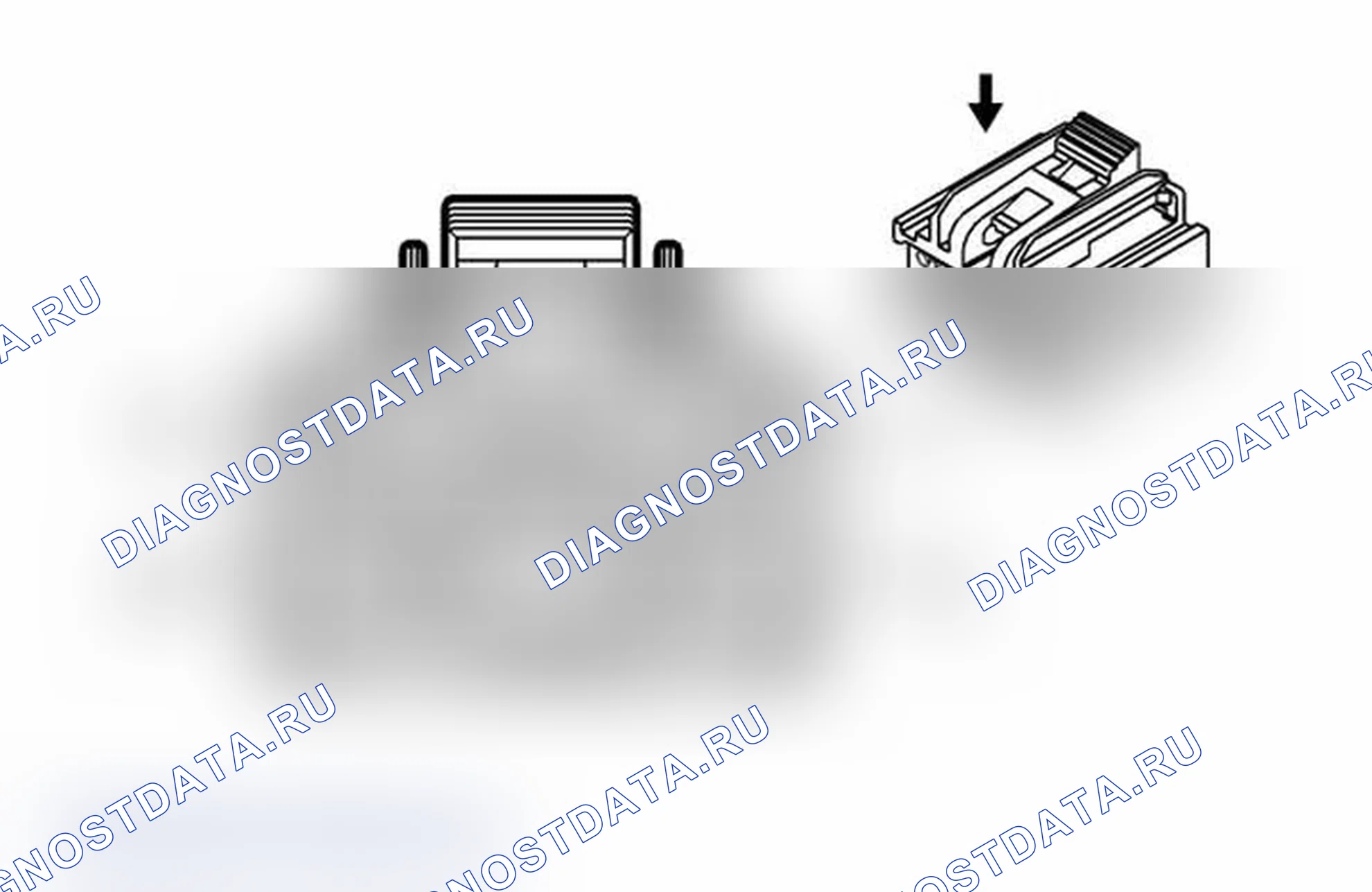 Рис. 451: Радио X4 (UQS или UVC, кроме HP2). Chevrolet Tahoe III