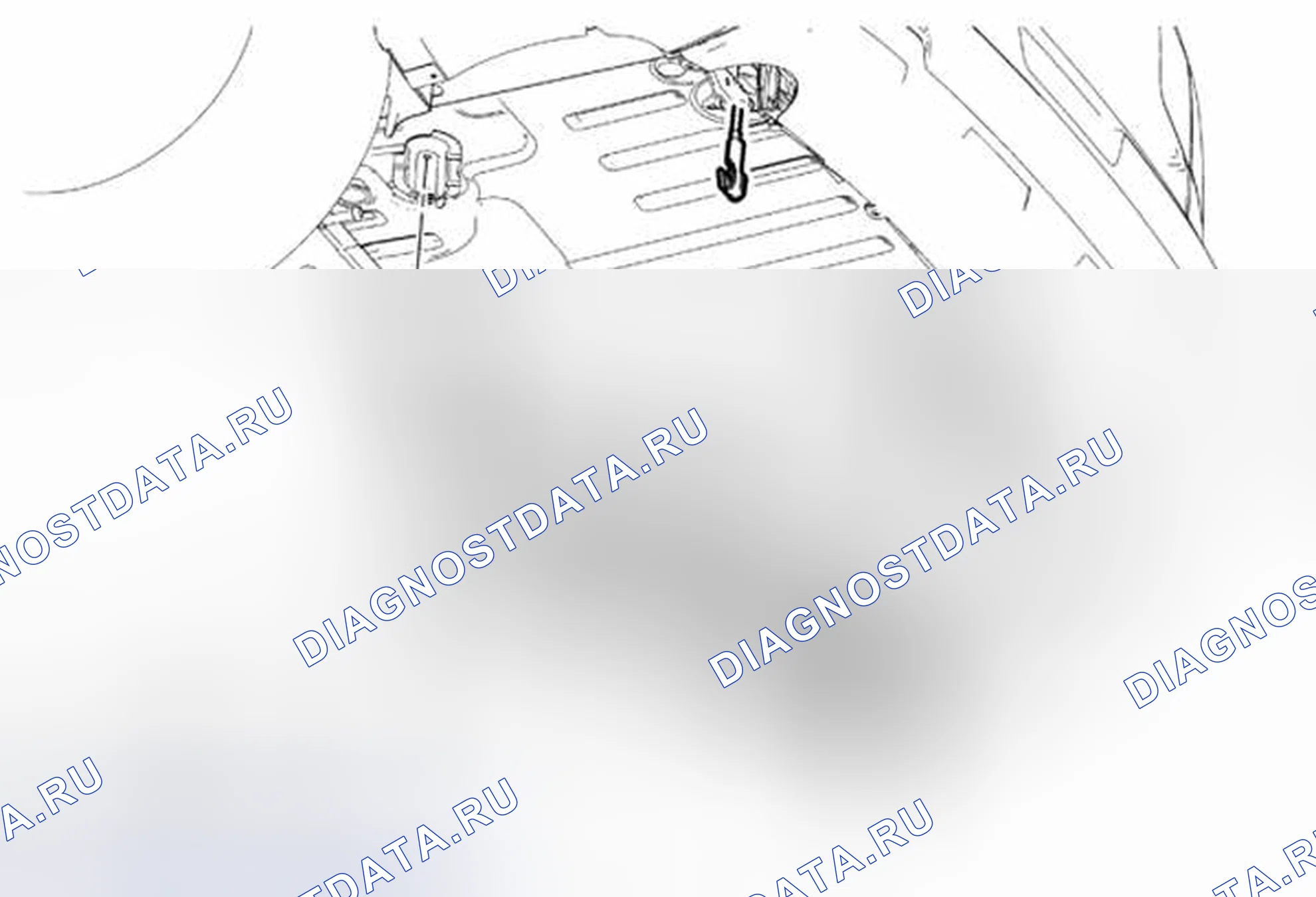 Рис. 2: Замена запасного колеса и каретки. Chevrolet Orlando I