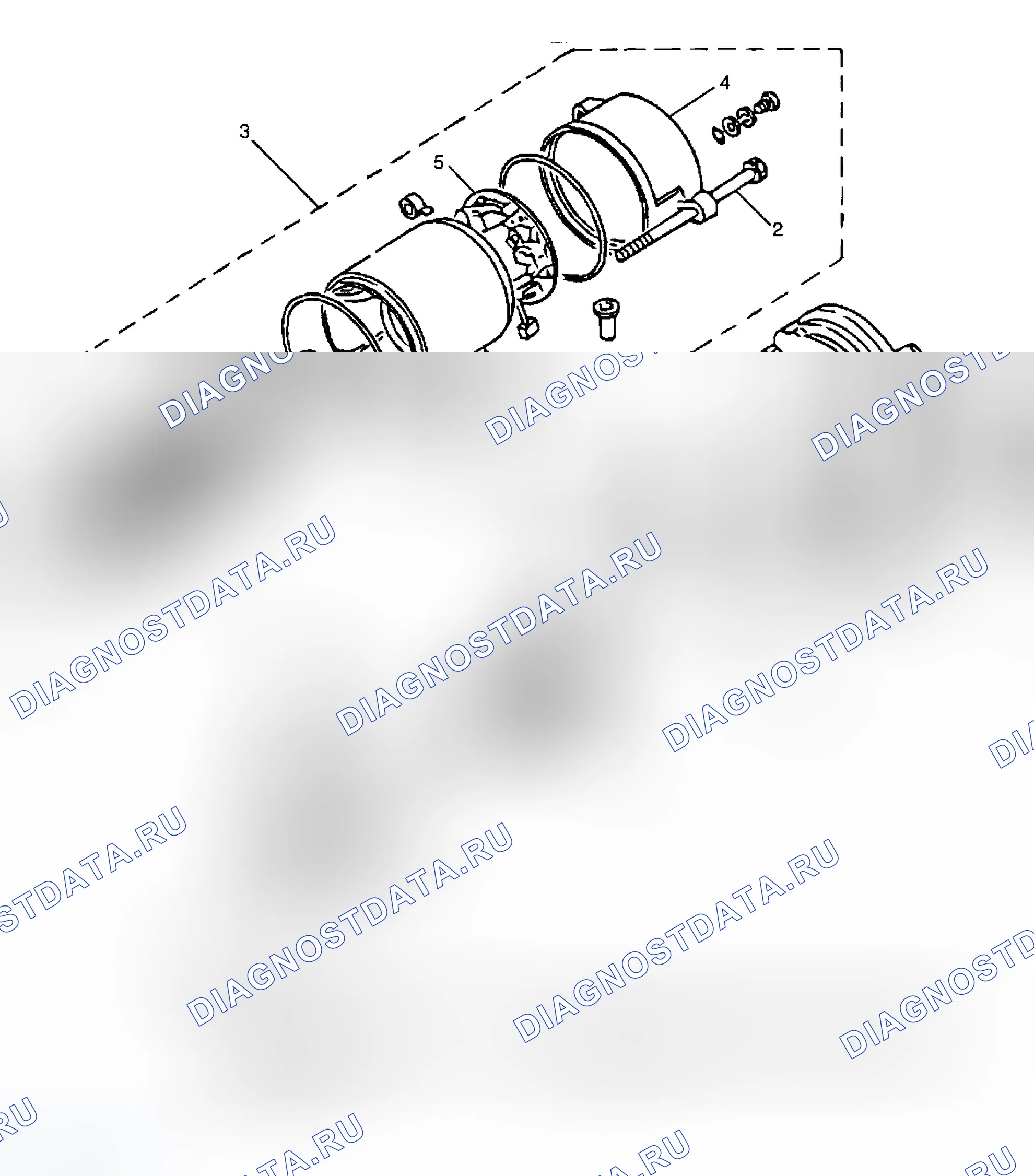 Рис. 8: СТАРТЕР. Isuzu Axiom I