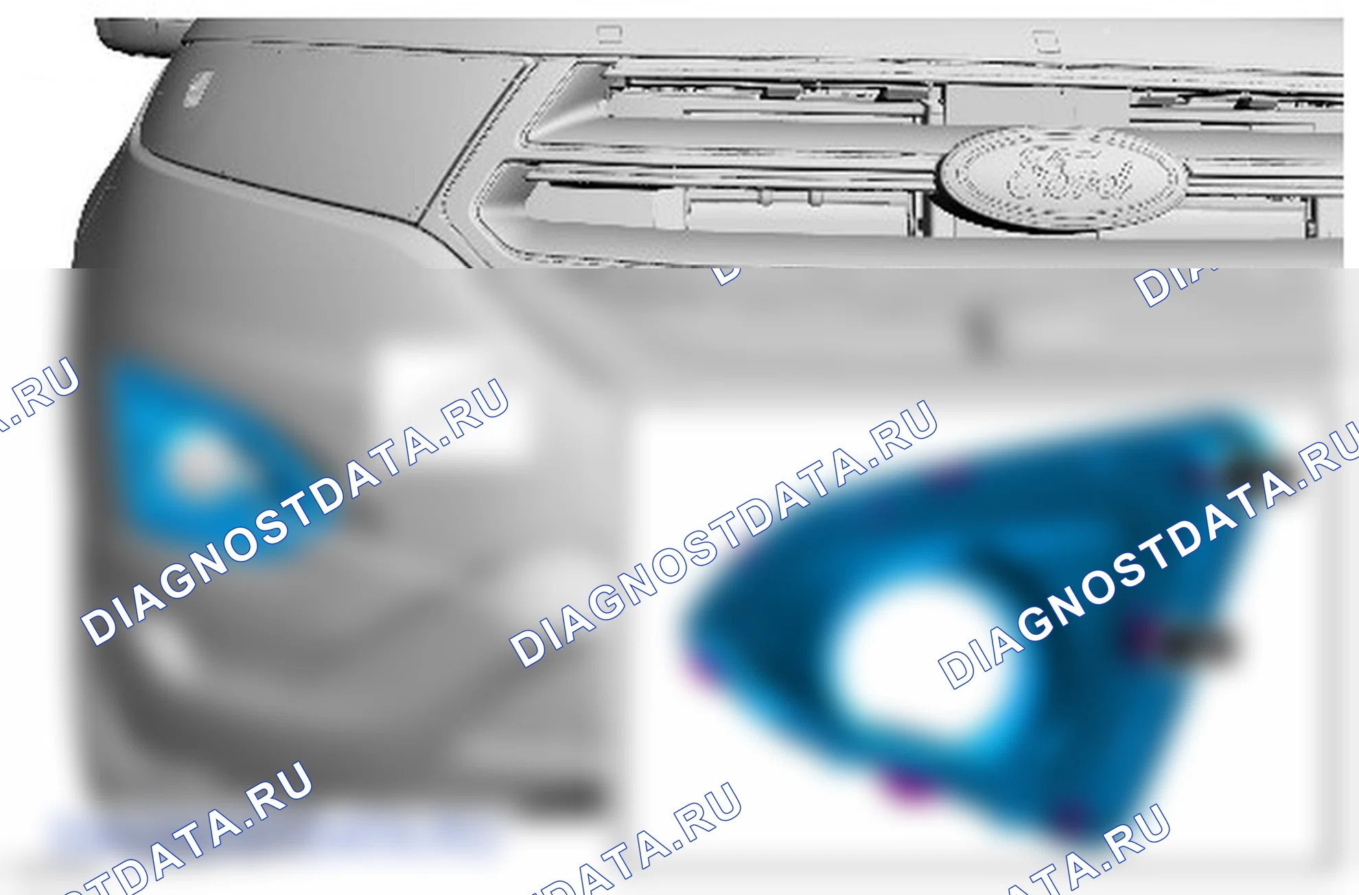 Как отрегулировать передние противотуманные фары. Ford Edge II