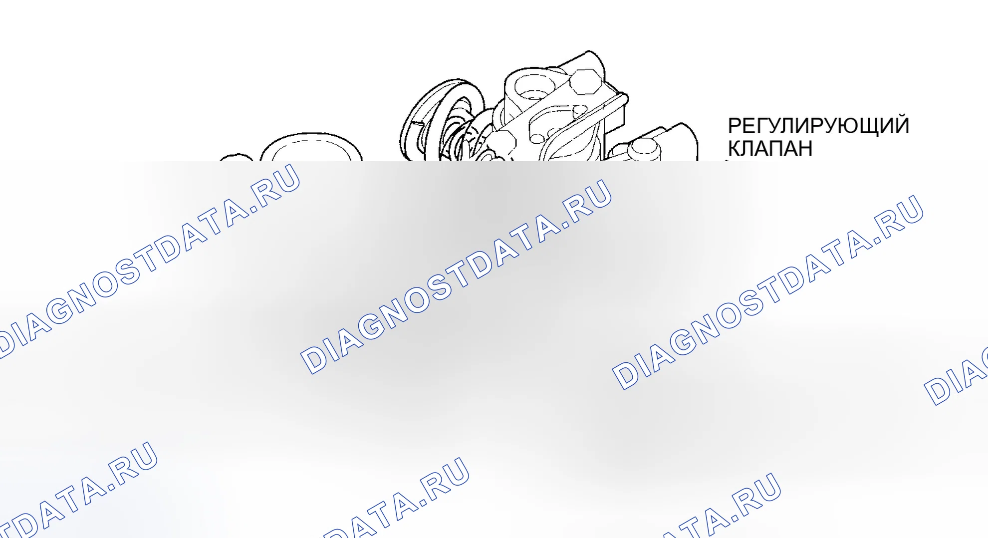 Рис. 445: Корпус клапана регулятора. Honda CR-V II рестайлинг
