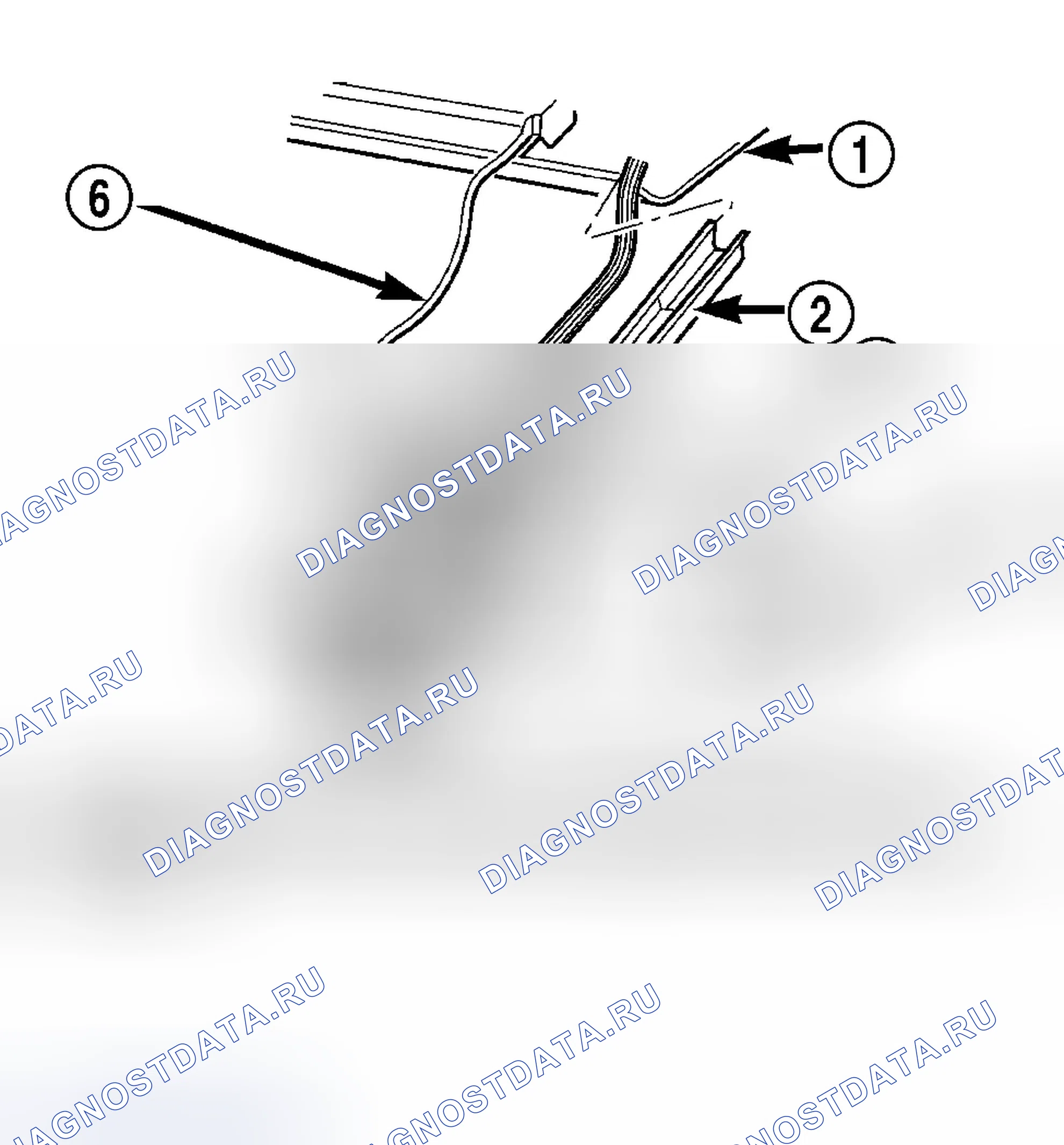 Рис. 98: ДЕМОНТАЖ. Dodge Grand Caravan IV