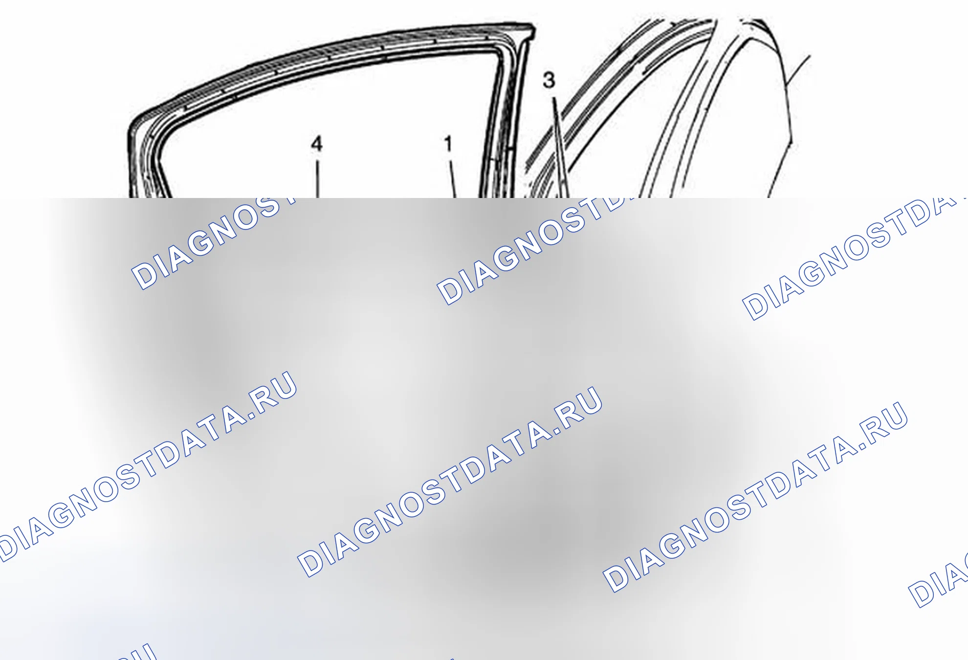 Рис. 26: Замена задней боковой двери. Chevrolet Cruze I рестайлинг