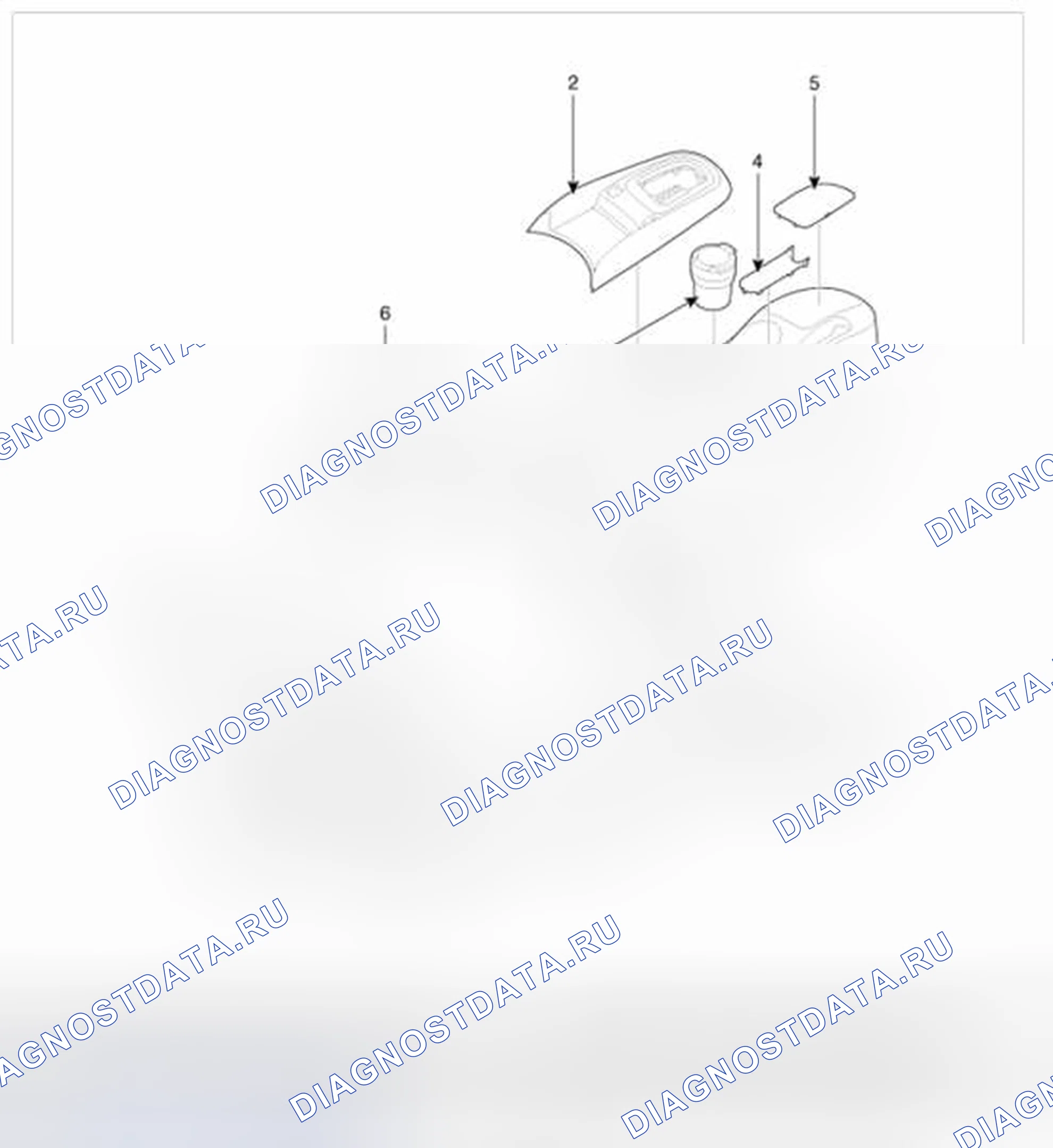Рис. 1: Компоненты. Geely Vision X3 Pro I